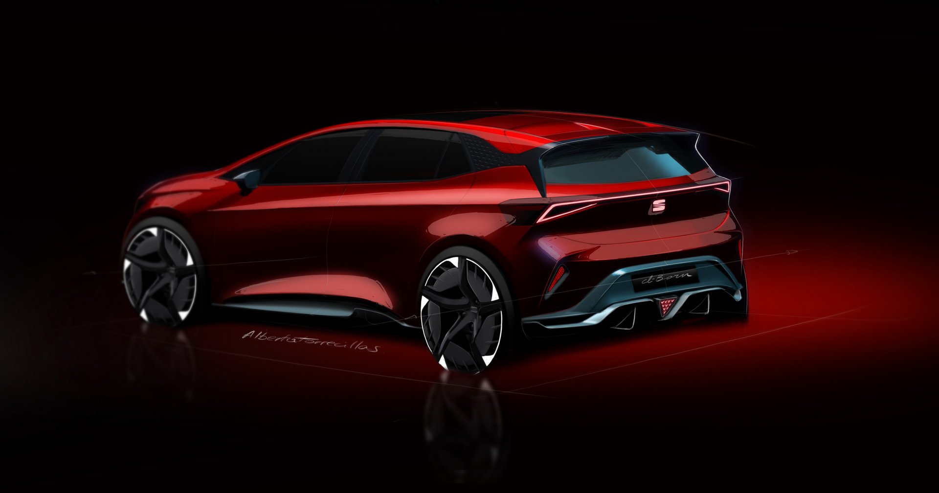 Seat El-Born Concept, 2019 - Design Sketch