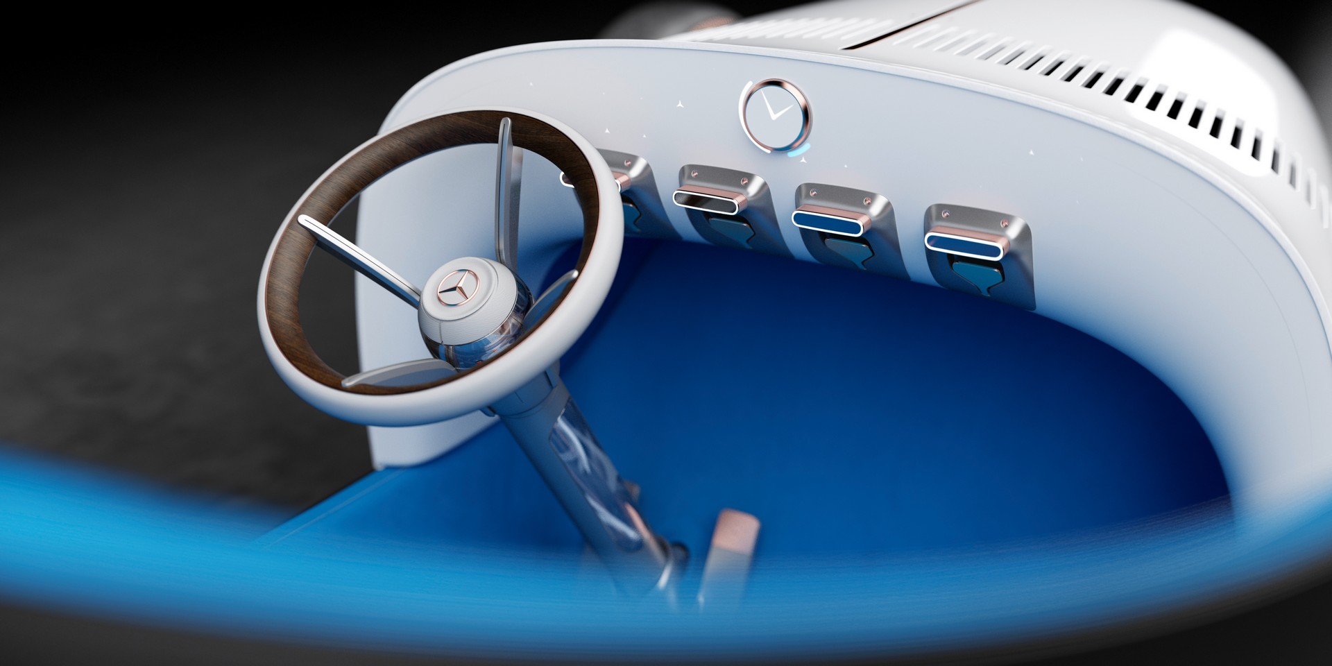 Vision Mercedes Simplex, 2019 - Interior