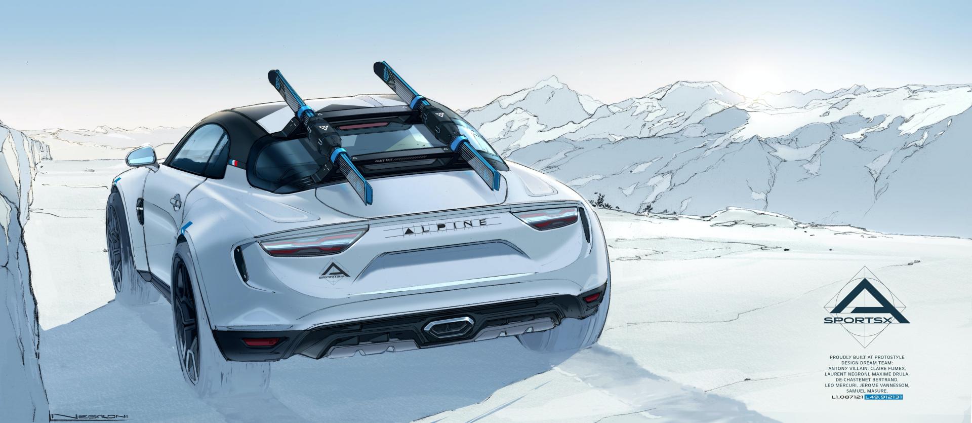 Alpine A110 Sports X Show-car, 2020