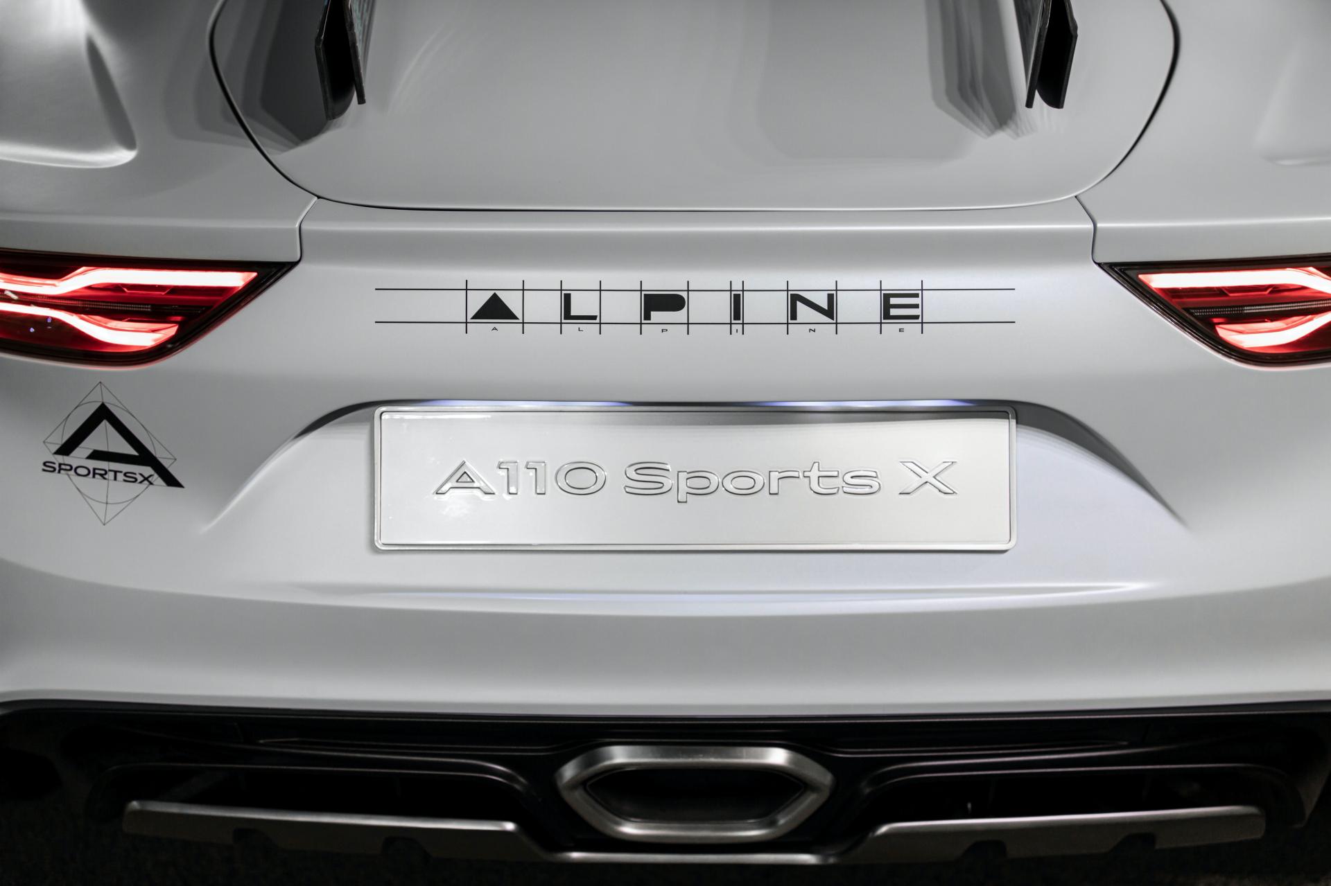 Alpine A110 Sports X Show-car, 2020