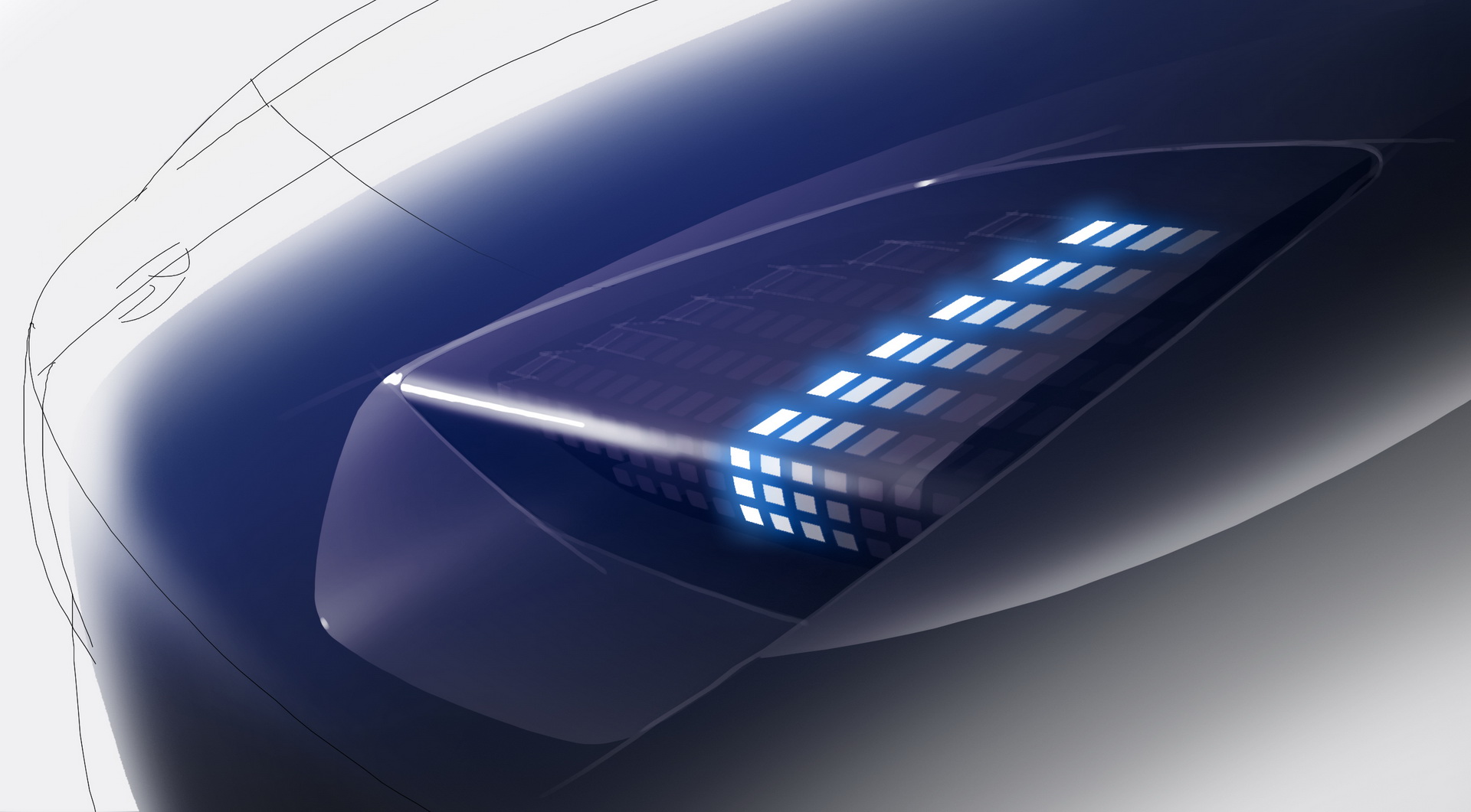 Hyundai Prophecy Concept, 2020 - Design Sketch