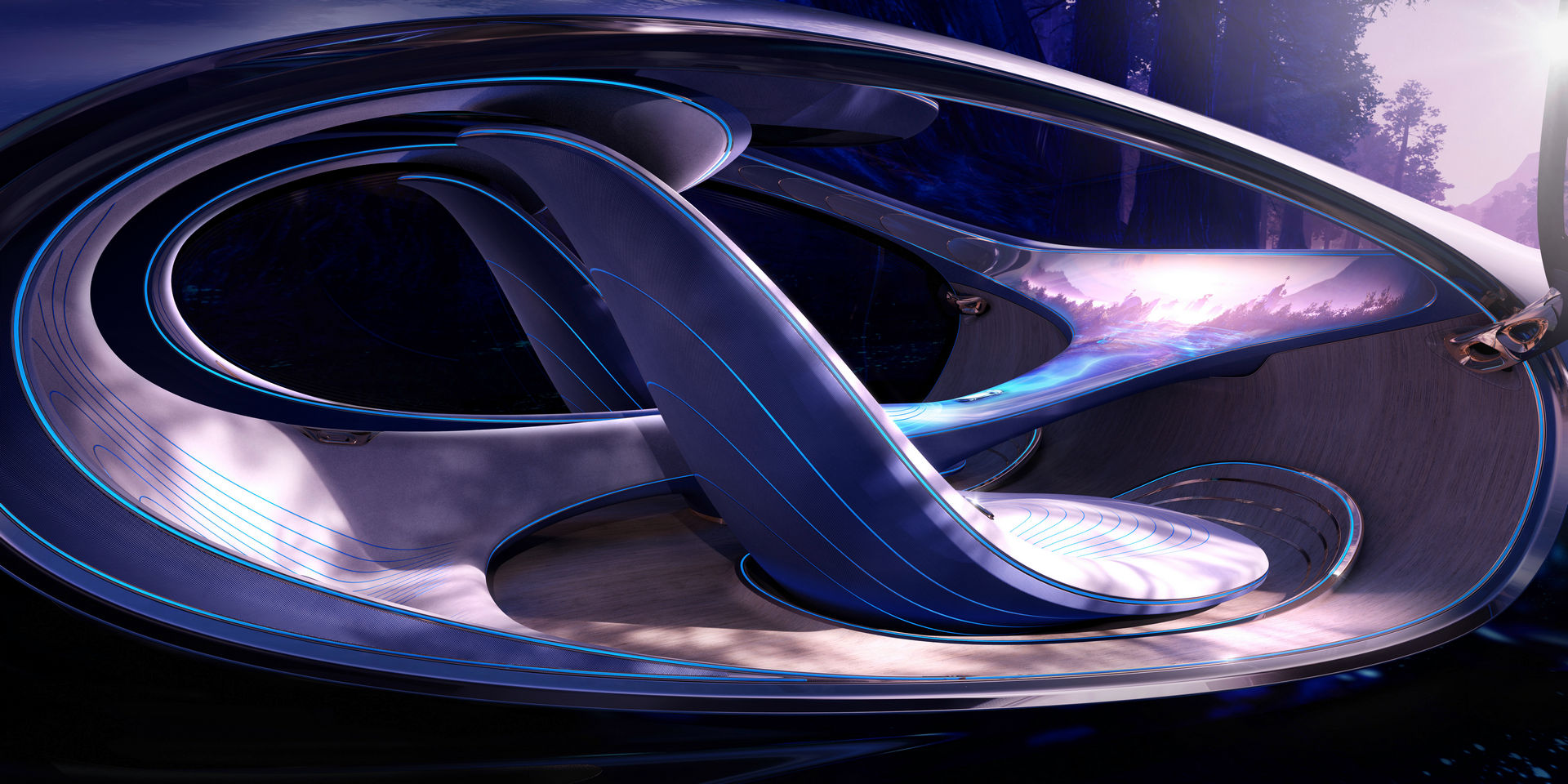 Mercedes-Benz Vision AVTR, 2020 - Interior