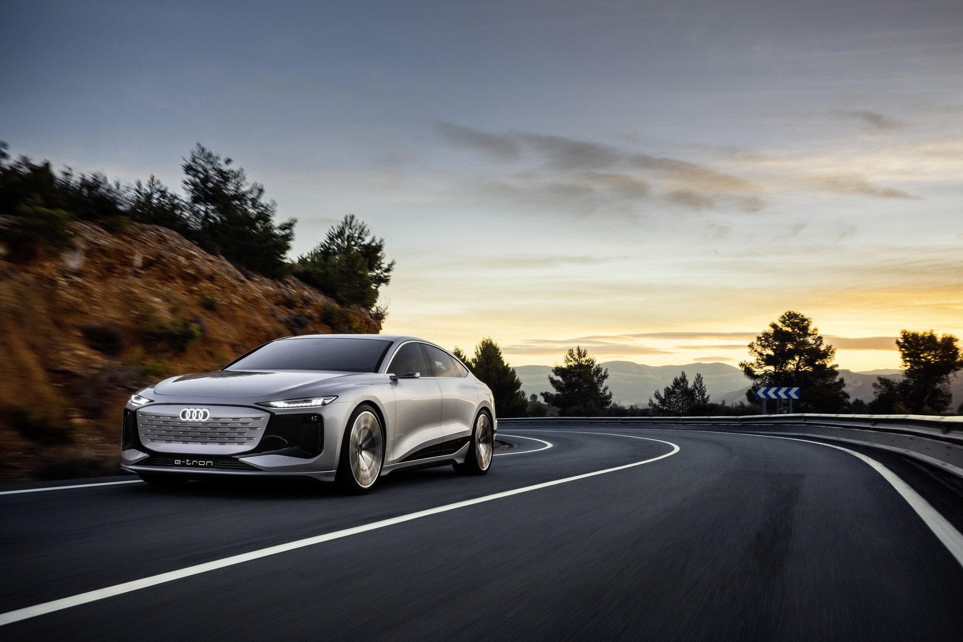 Audi A6 e-tron Concept, 2021