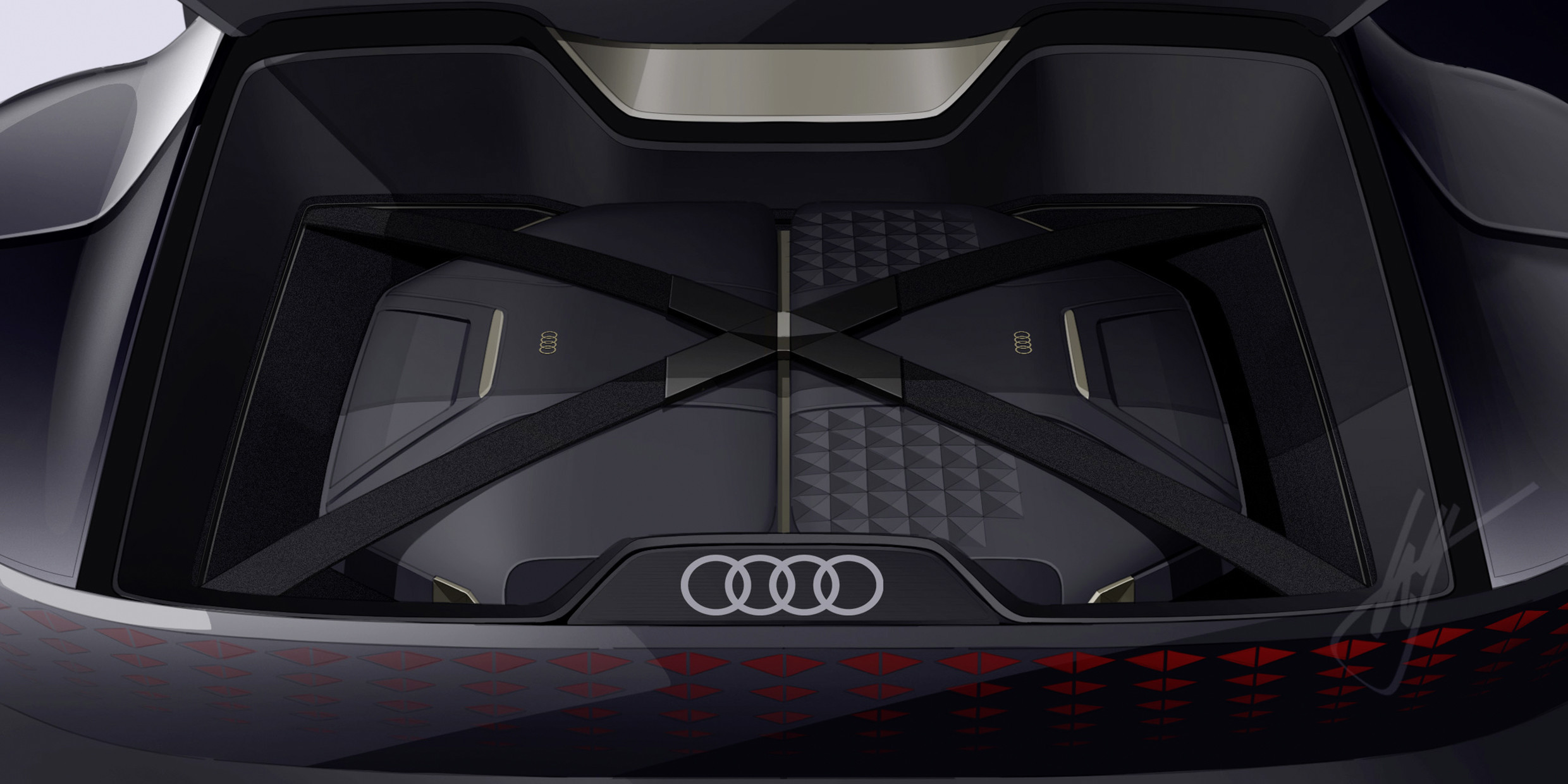 Audi Skysphere Concept, 2021 – Design Sketch