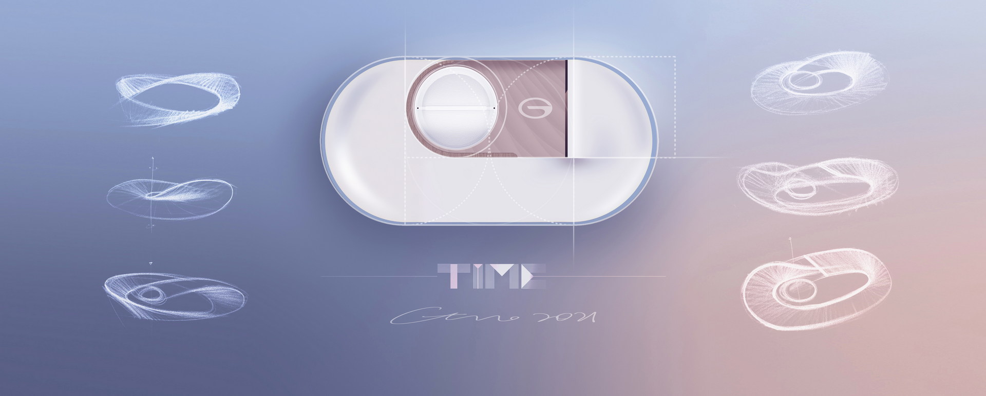 GAC TIME Concept, 2021 – Design Sketch – Interior