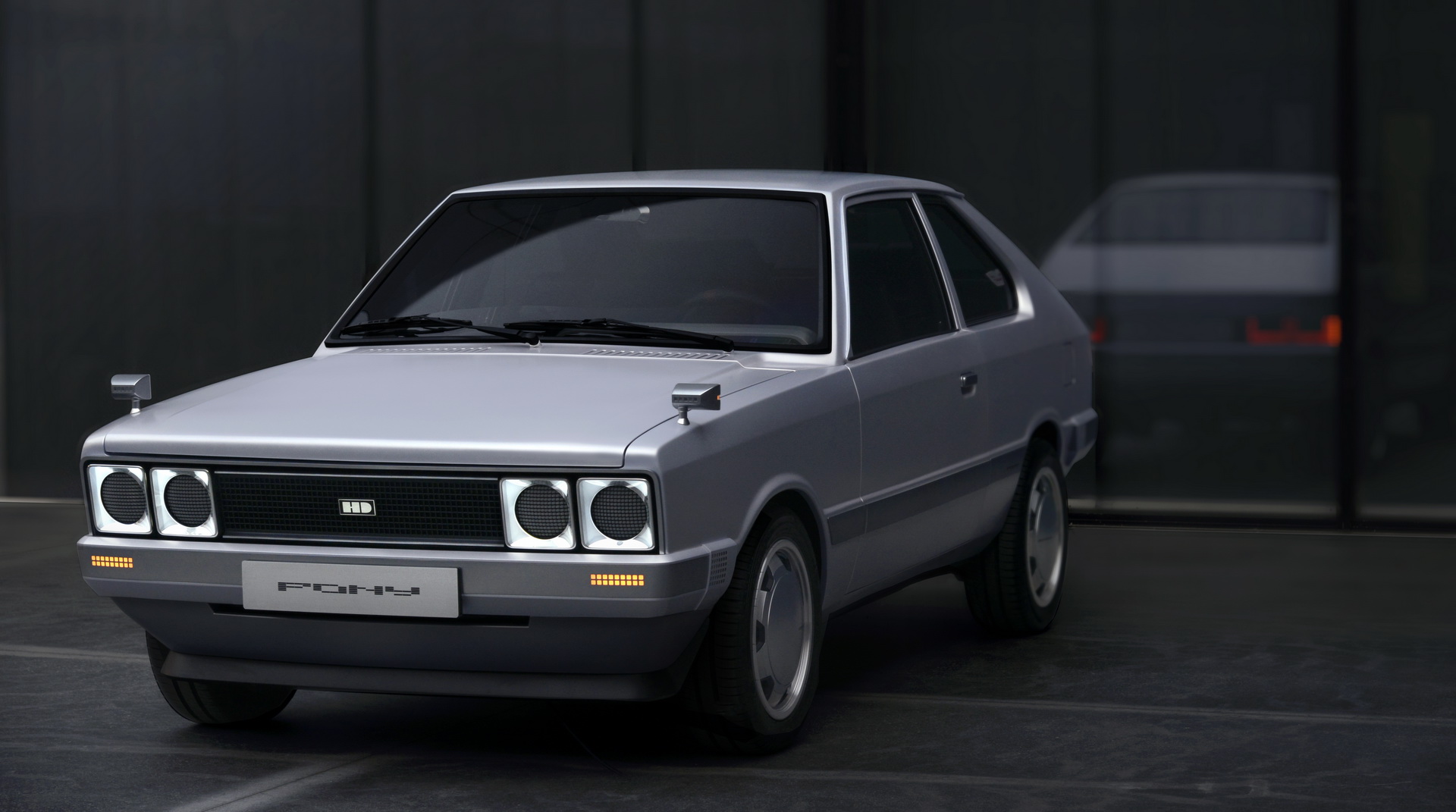 Hyundai Pony EV Design Concept, 2021