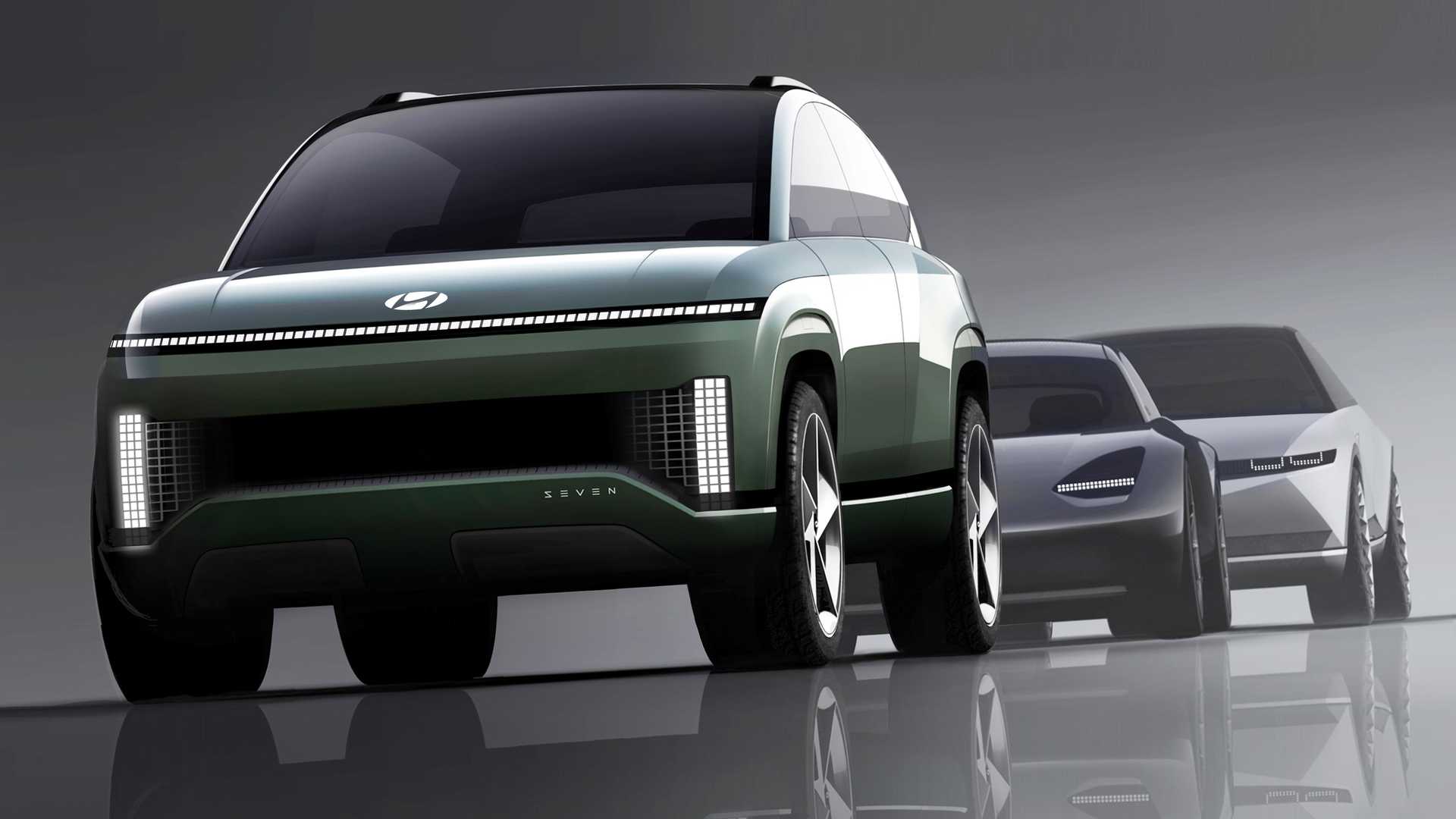 Hyundai SEVEN Concept, 2021 – Design Sketch