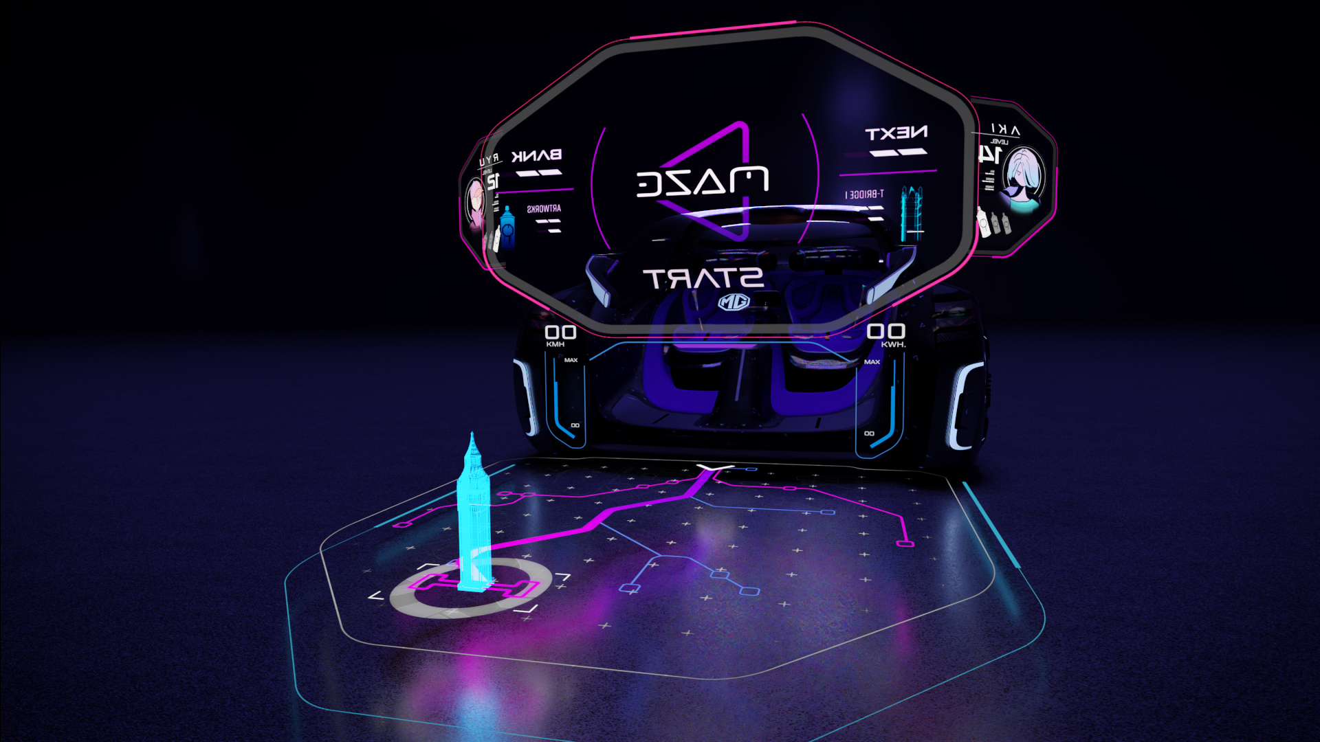 MG Maze Concept, 2021 – Interior