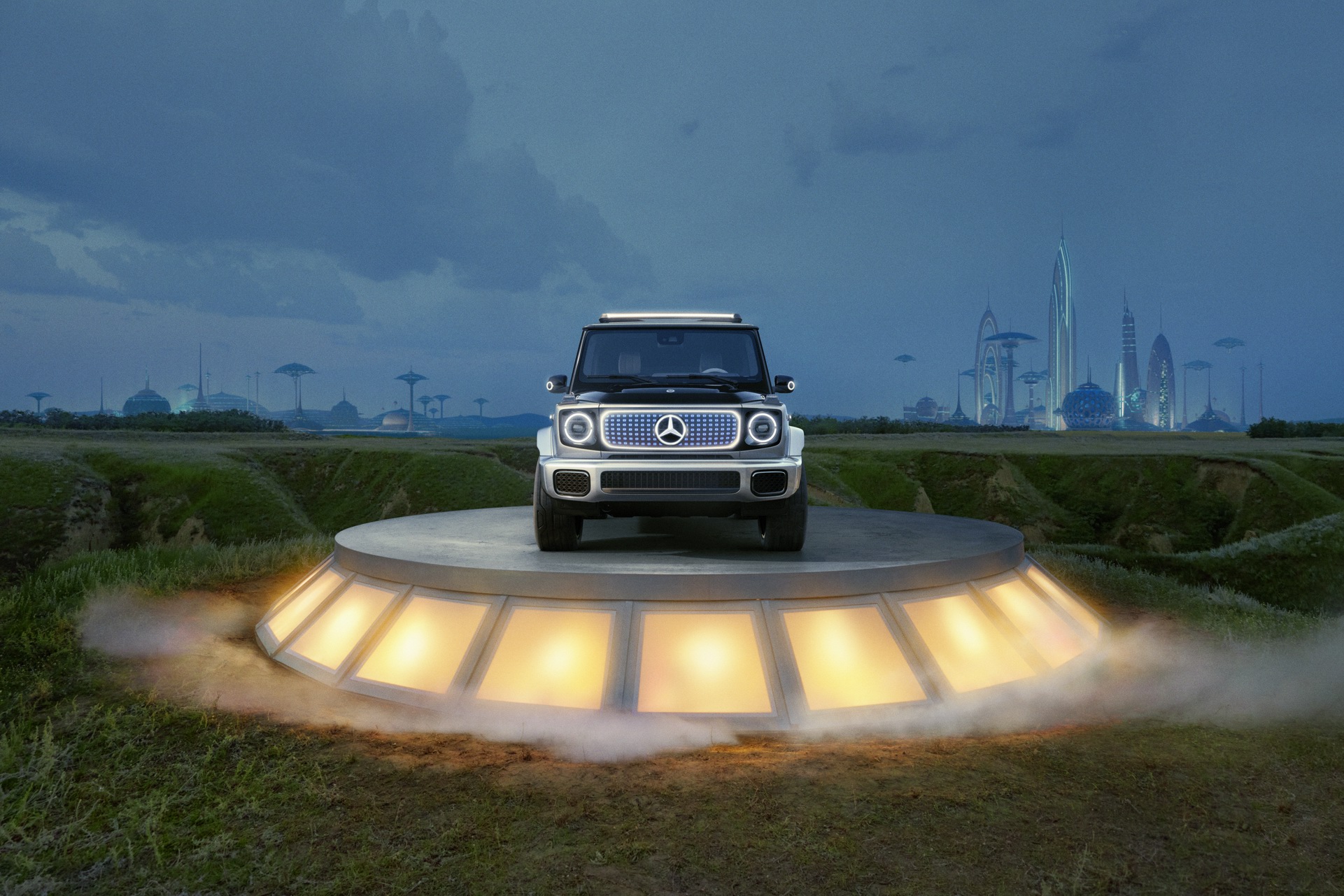 Mercedes-Benz EQG Concept, 2021