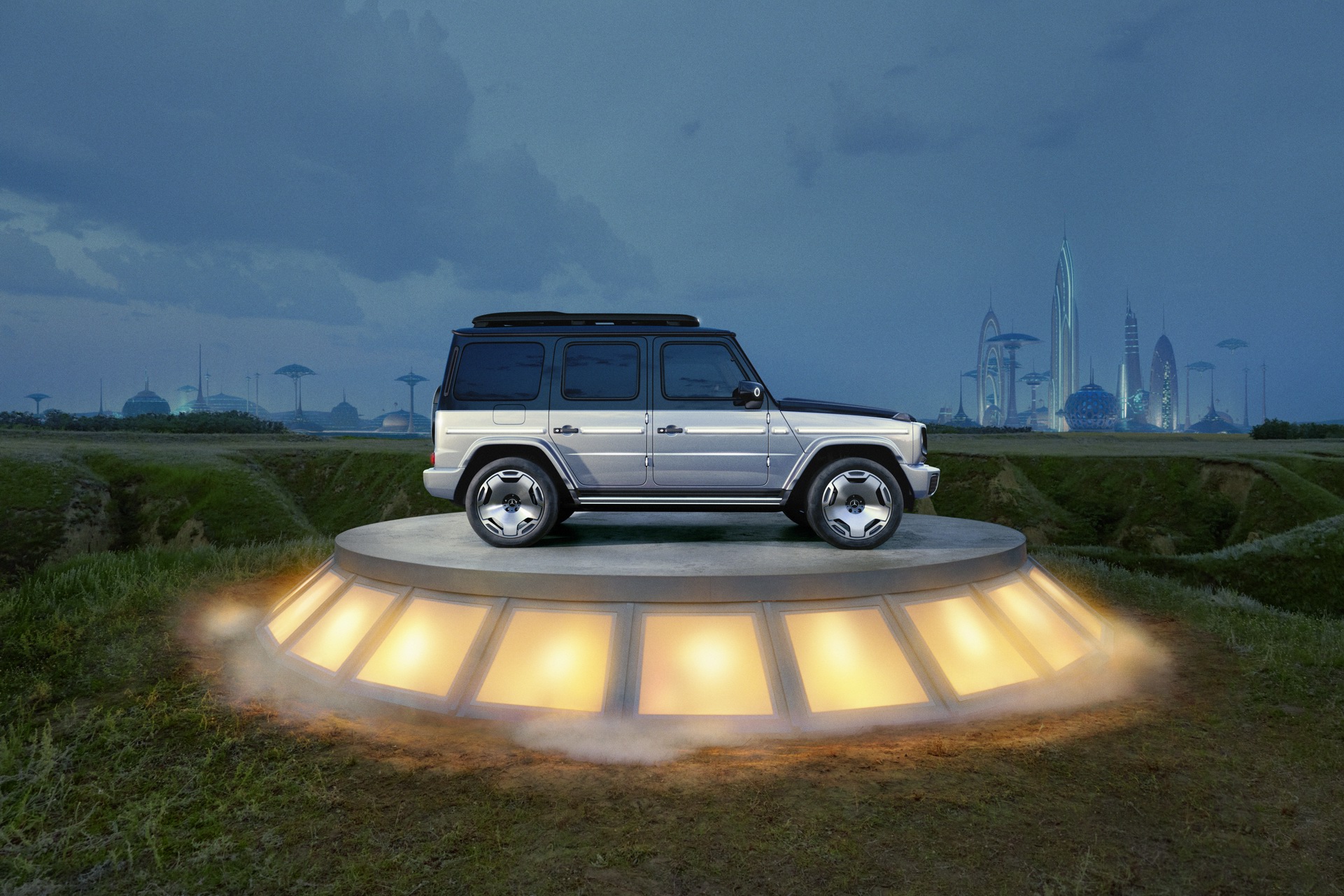 Mercedes-Benz EQG Concept, 2021