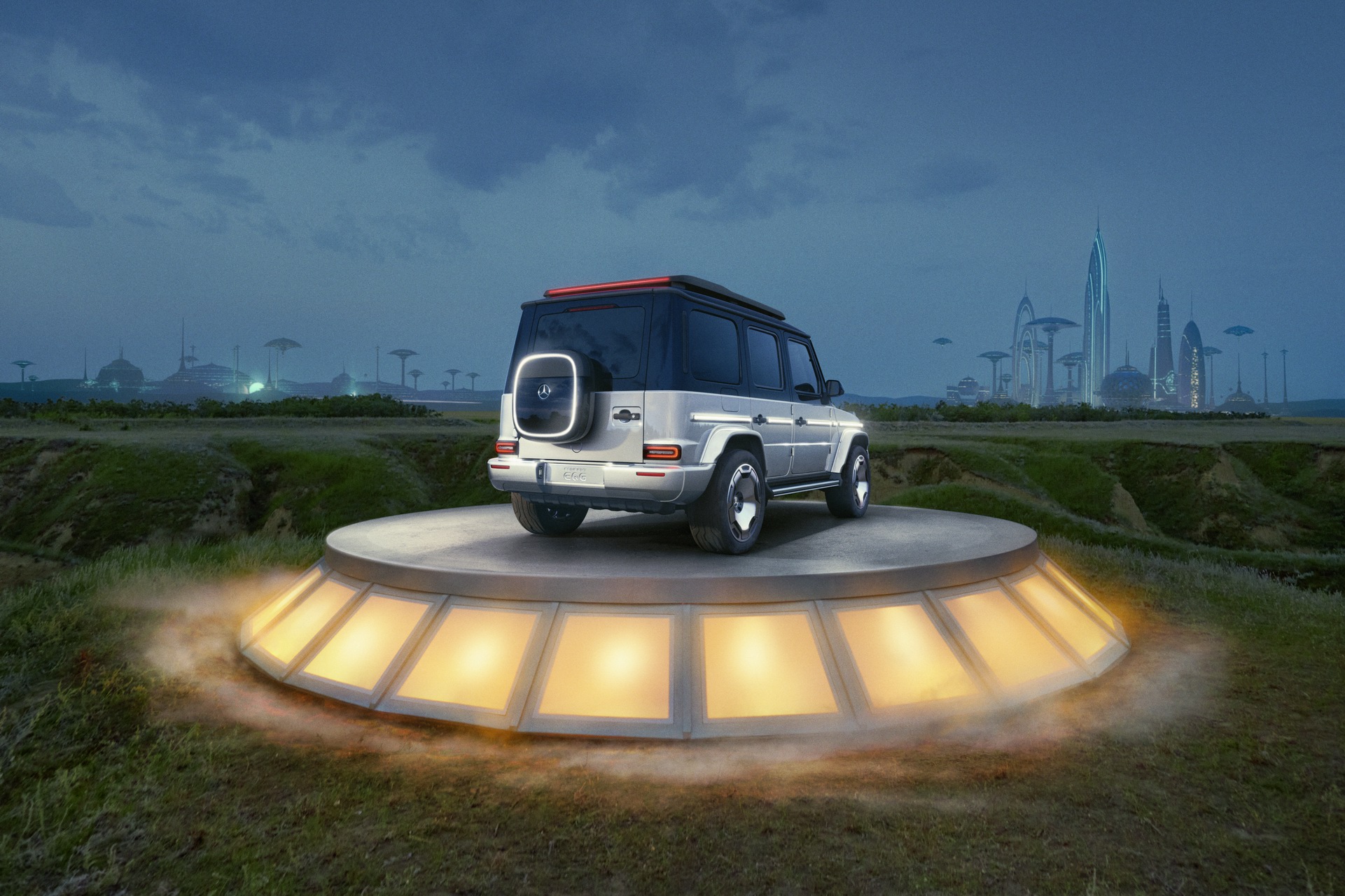 Mercedes-Benz EQG Concept, 2021