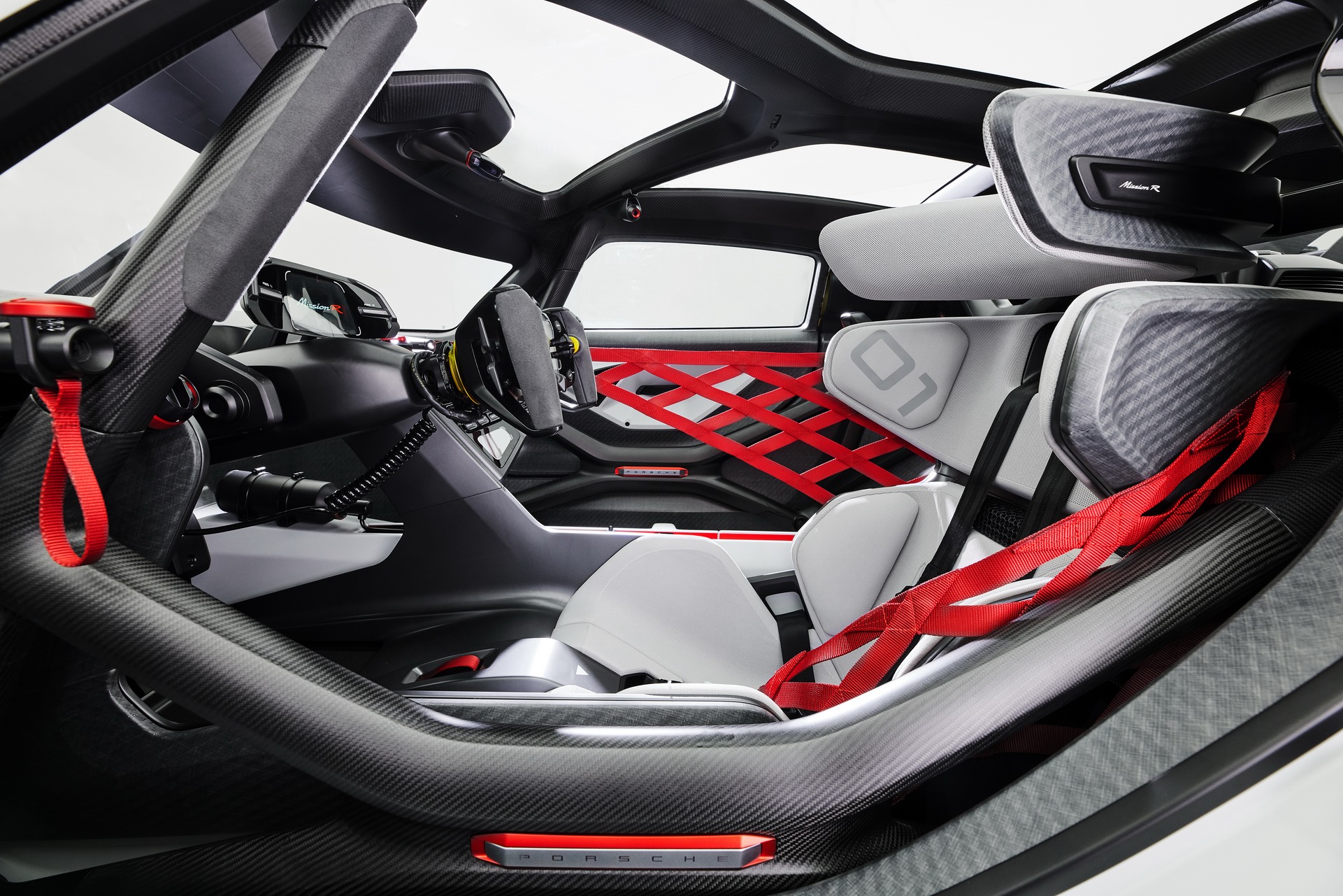 Porsche Mission R, 2021 – Interior