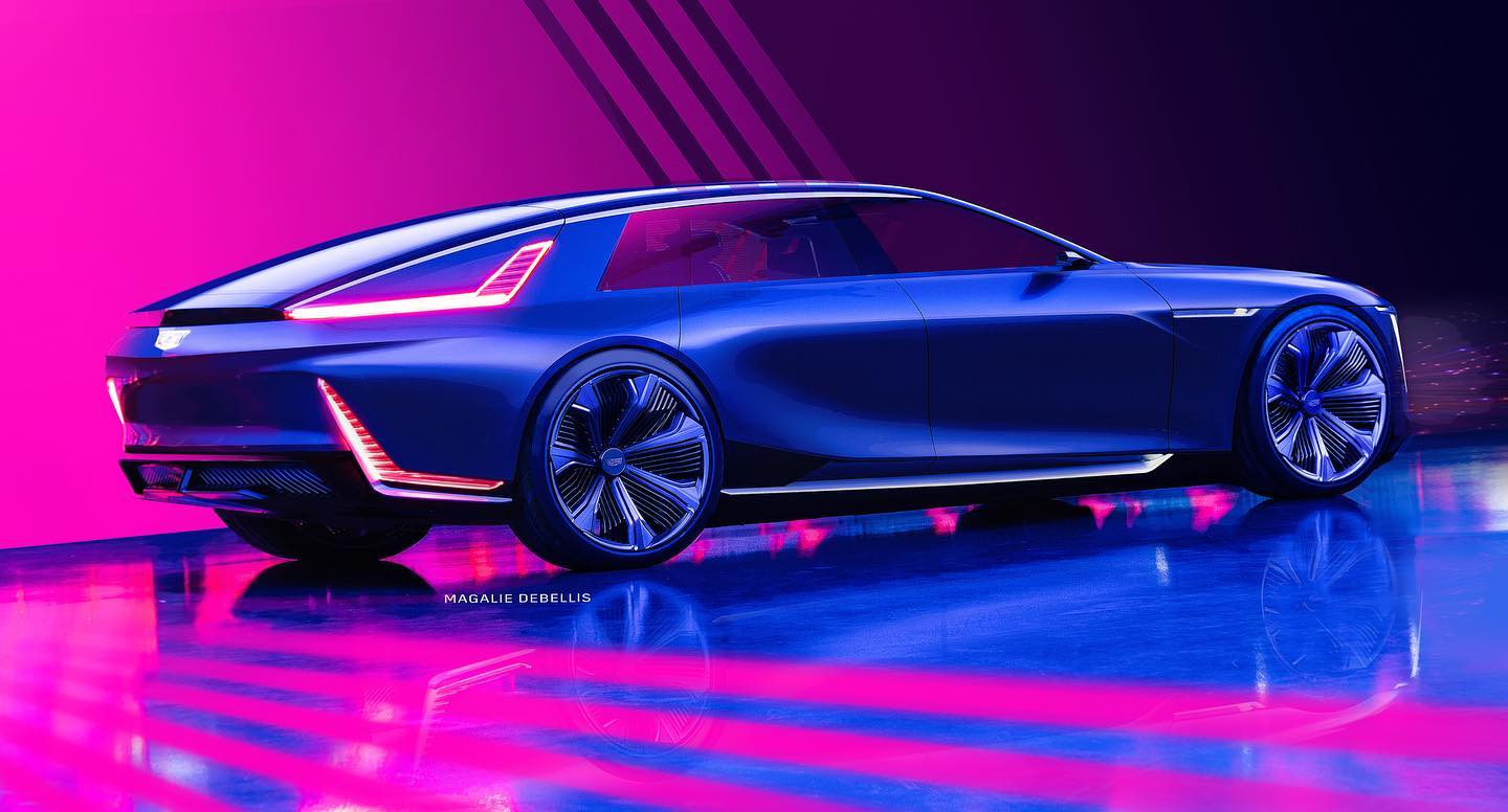 Cadillac CELESTIQ – Design Sketch by Magalie Debellis