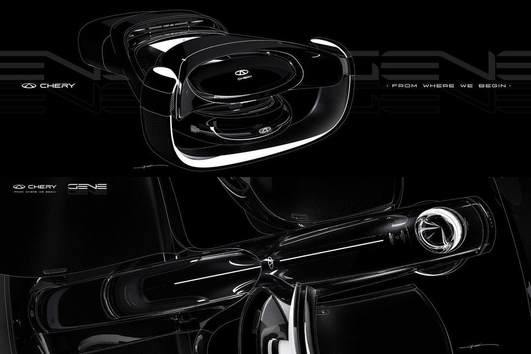 Chery Gene Concept, 2022 – Interior – Design Sketch