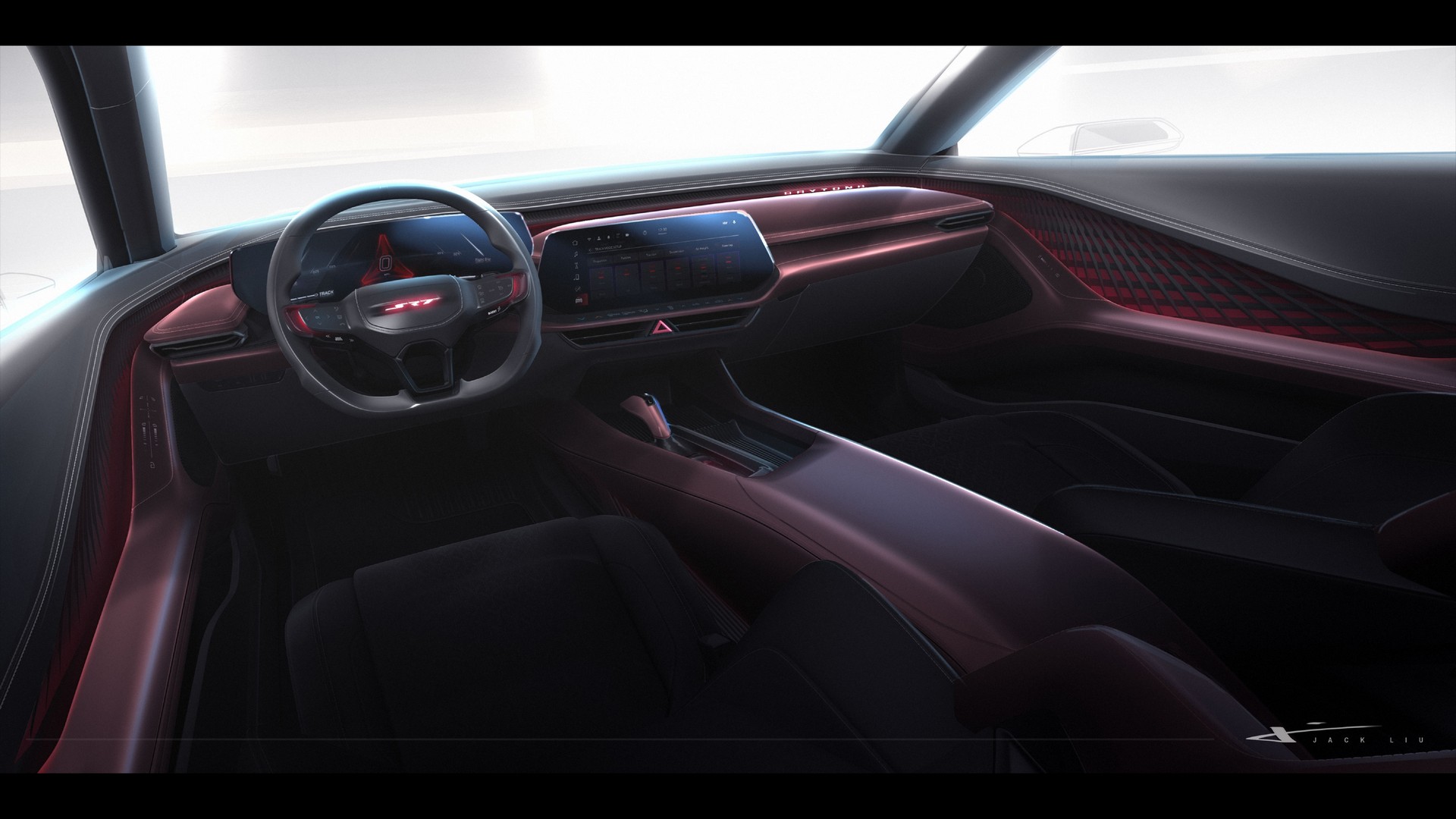 Dodge Charger Daytona SRT Concept EV, 2022 – Interior