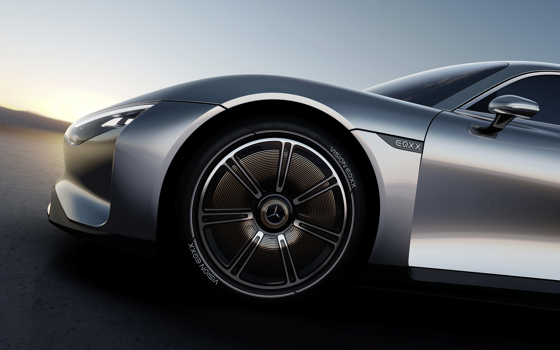 Mercedes-Benz Vision EQXX Concept, 2022