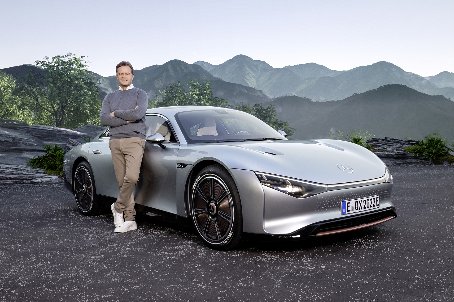 Mercedes-Benz Vision EQXX Concept, 2022