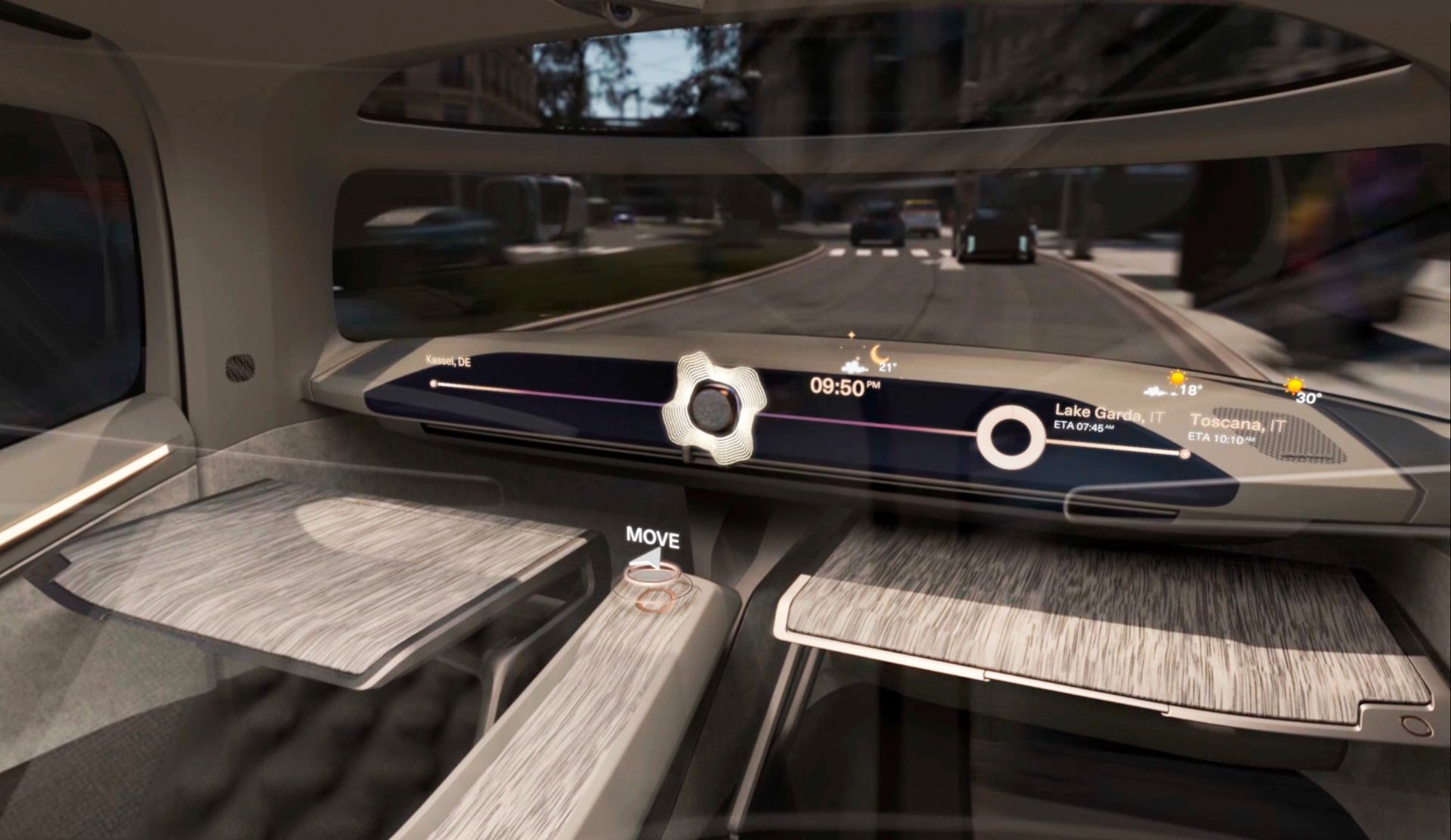 Volkswagen Group GEN.TRAVEL Concept, 2022 – Interior