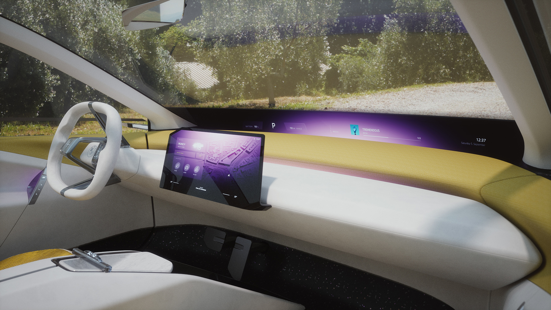BMW Vision Neue Klasse Concept, 2023 – Interior