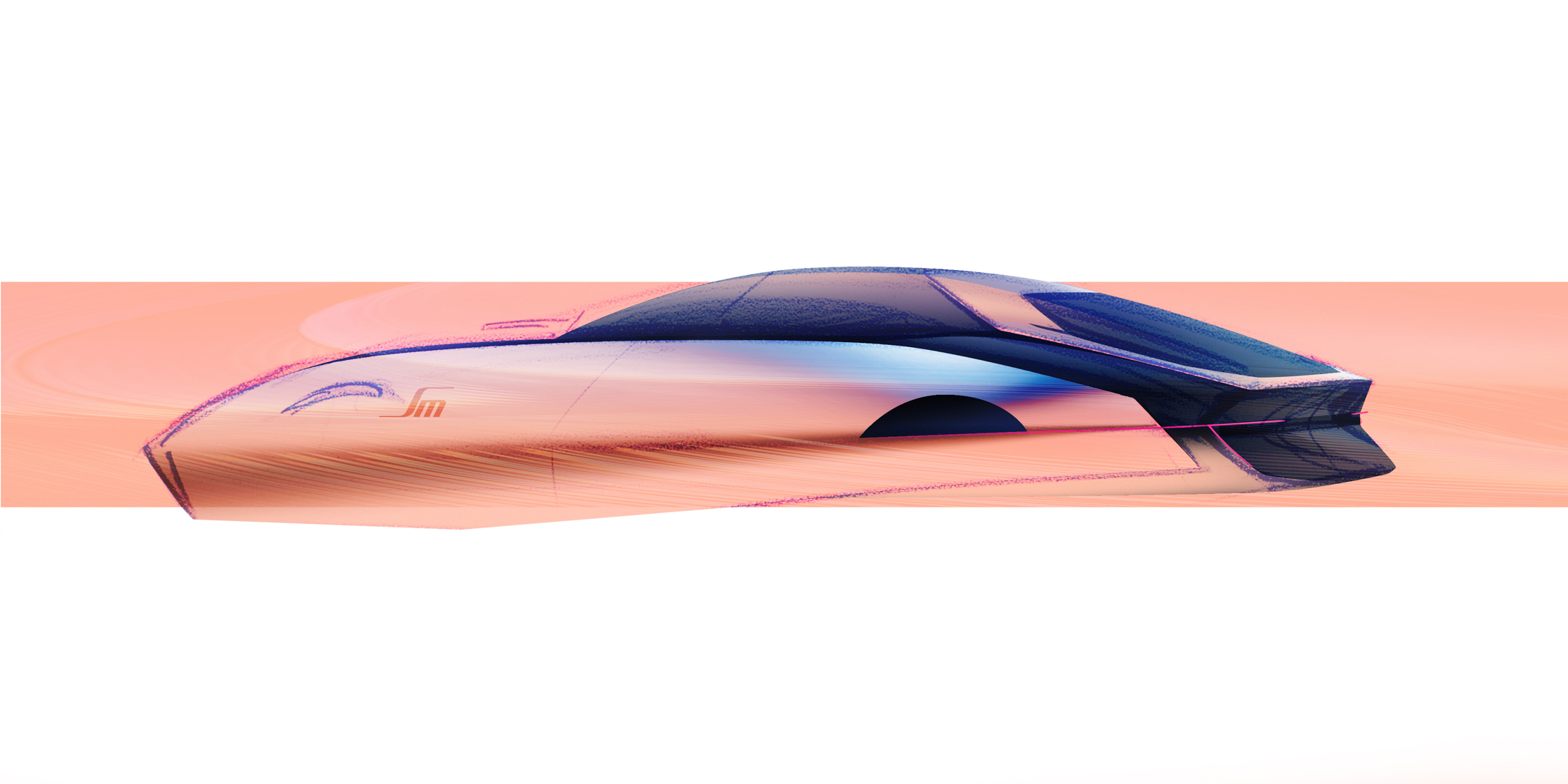 DS SM Tribute Concept, 2024 – Design Sketch
