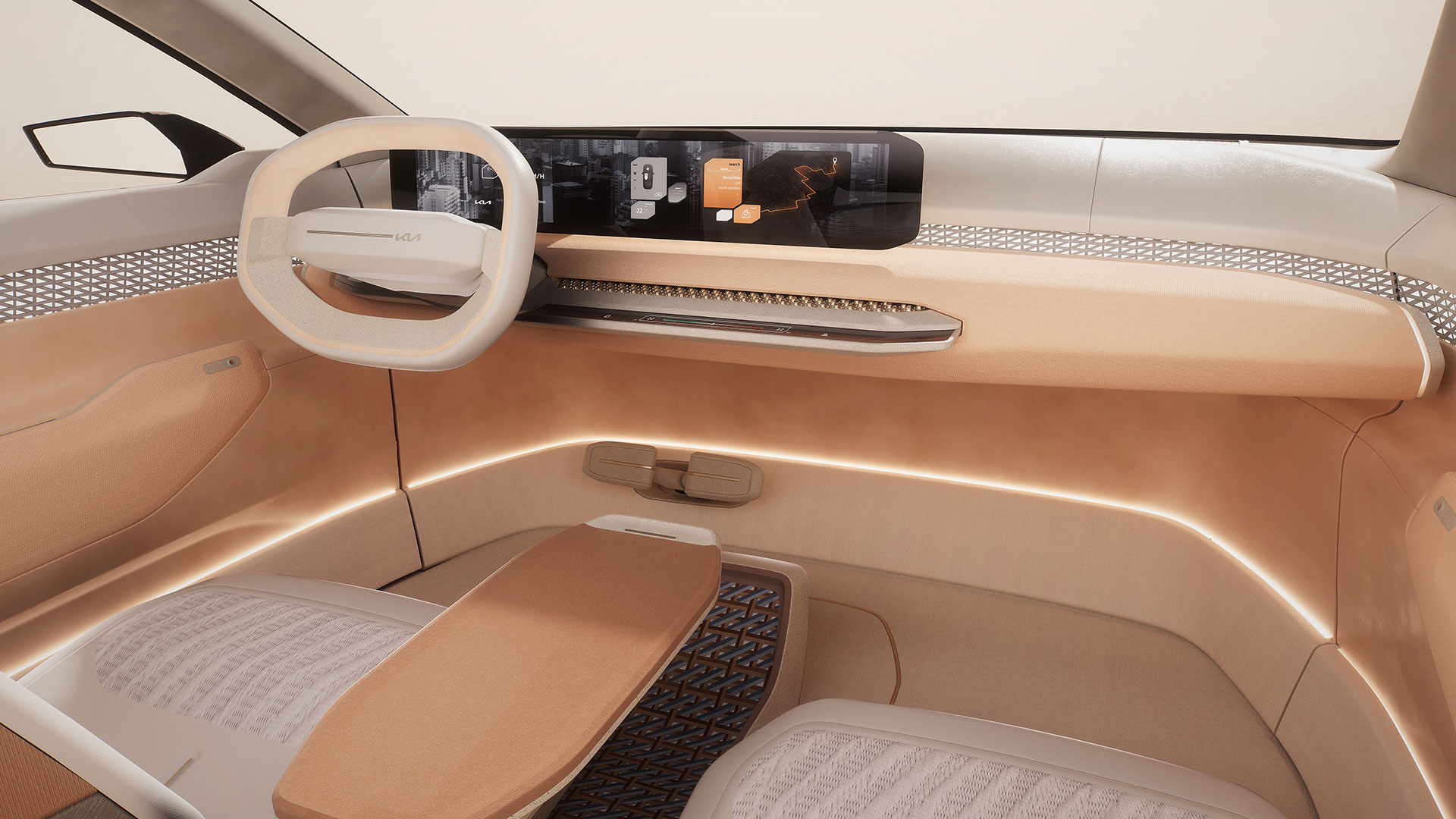 Kia Concept EV4, 2023 – Interior
