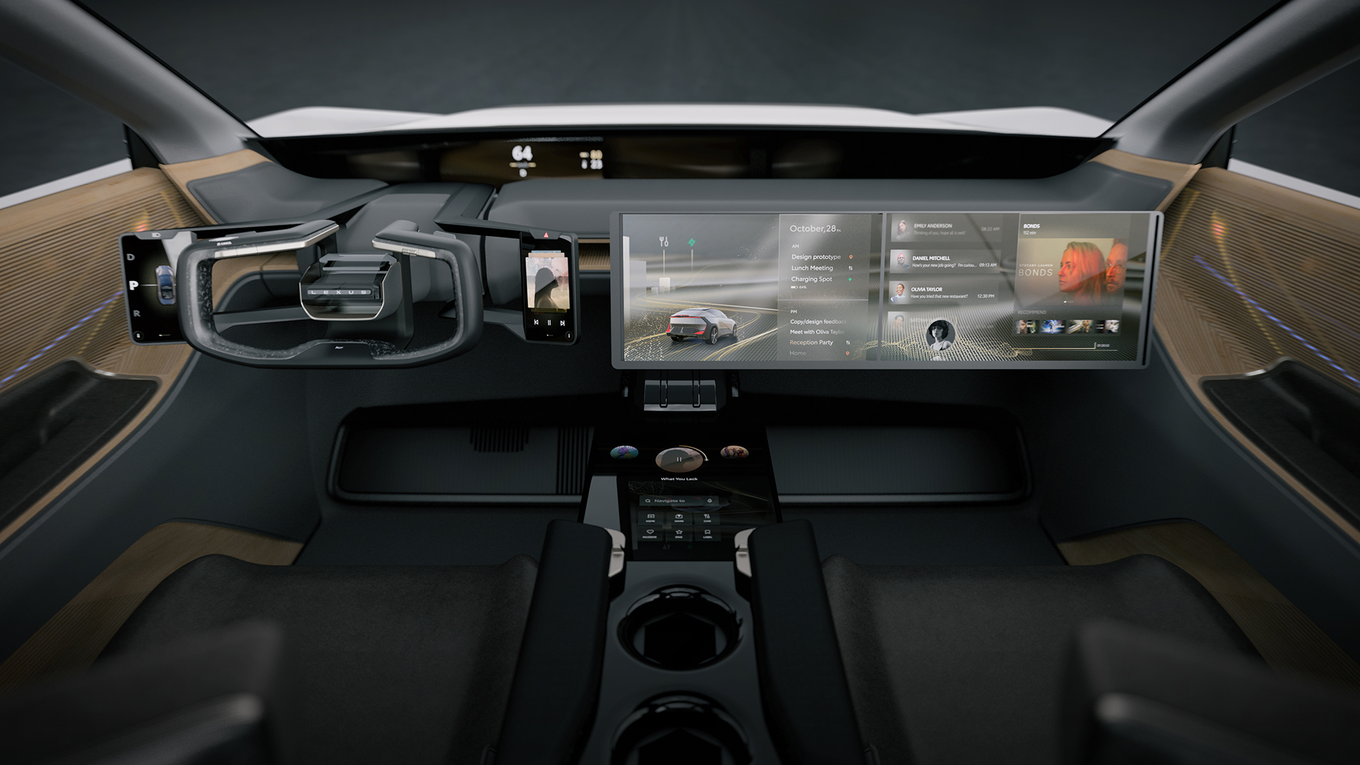 Lexus LF-ZL Concept, 2023 – Interior