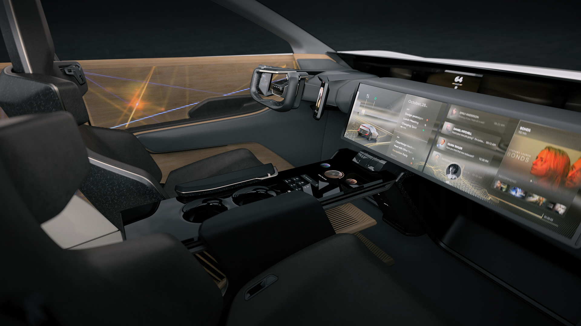 Lexus LF-ZL Concept, 2023 – Interior