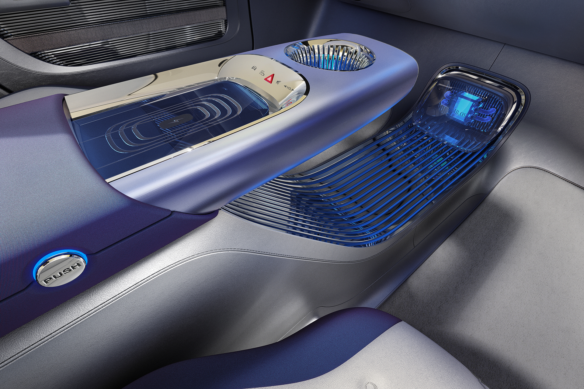 Mercedes-Benz Concept CLA Class, 2023 – The new Mercedes-Benz Operating System (MB.OS) is the digital foundation for Mercedes-Benz