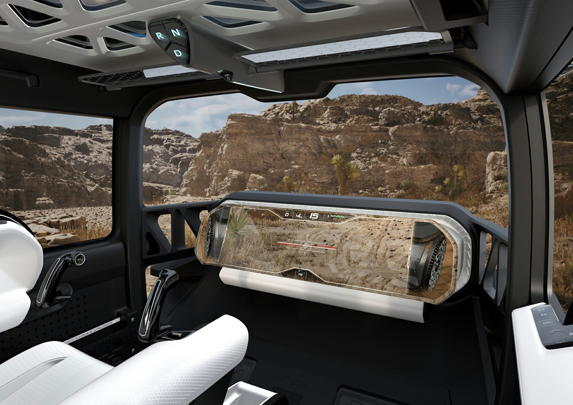 Toyota Baby Lunar Cruiser Concept, 2023 – Interior