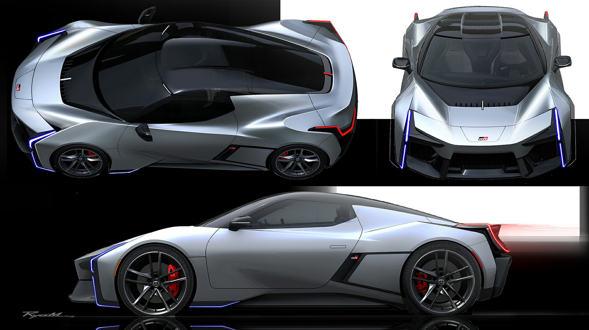 Toyota FT-Se Concept, 2023 – Design Sketch