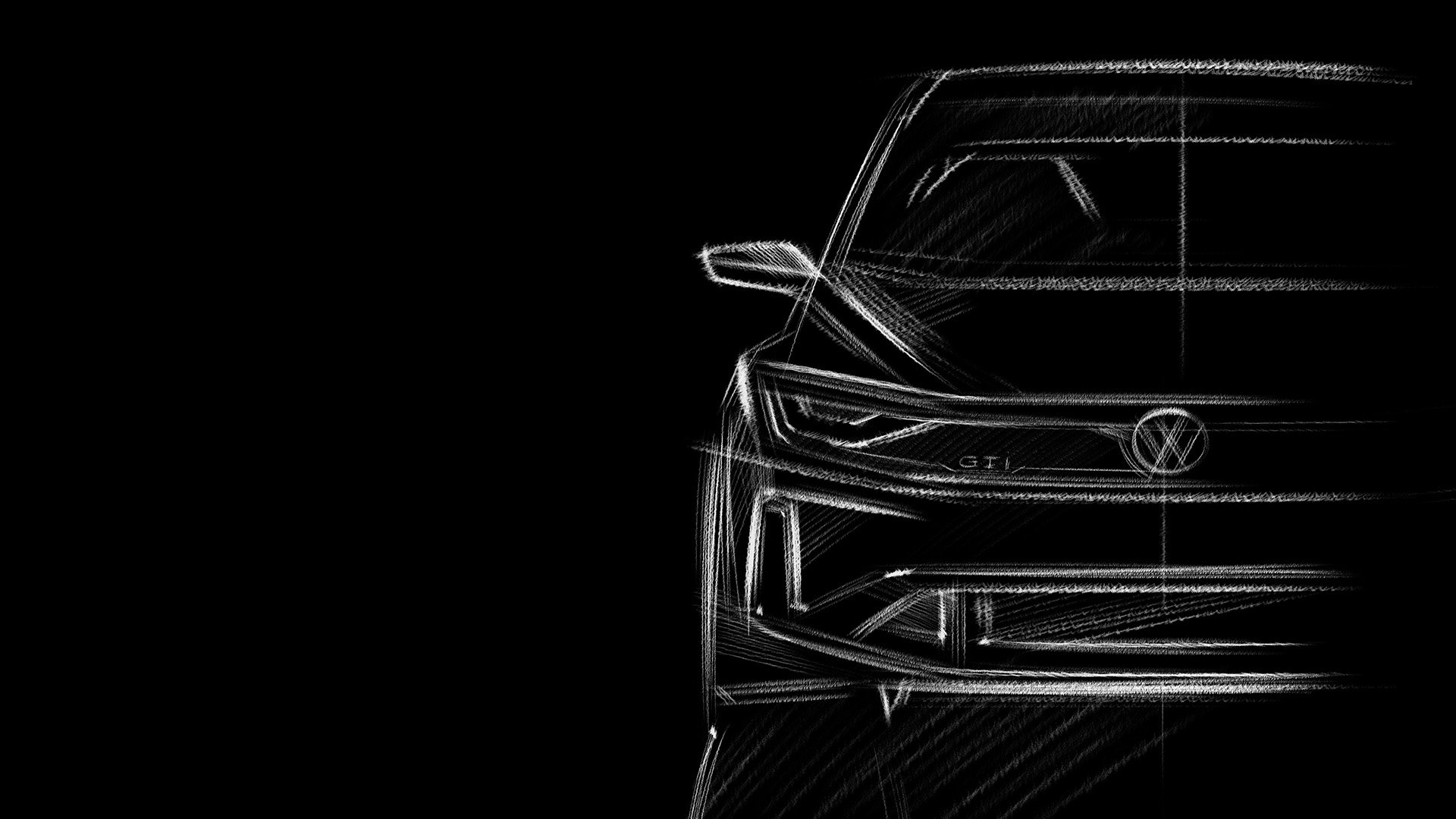 Volkswagen ID. GTI Concept, 2023 – Design Sketch