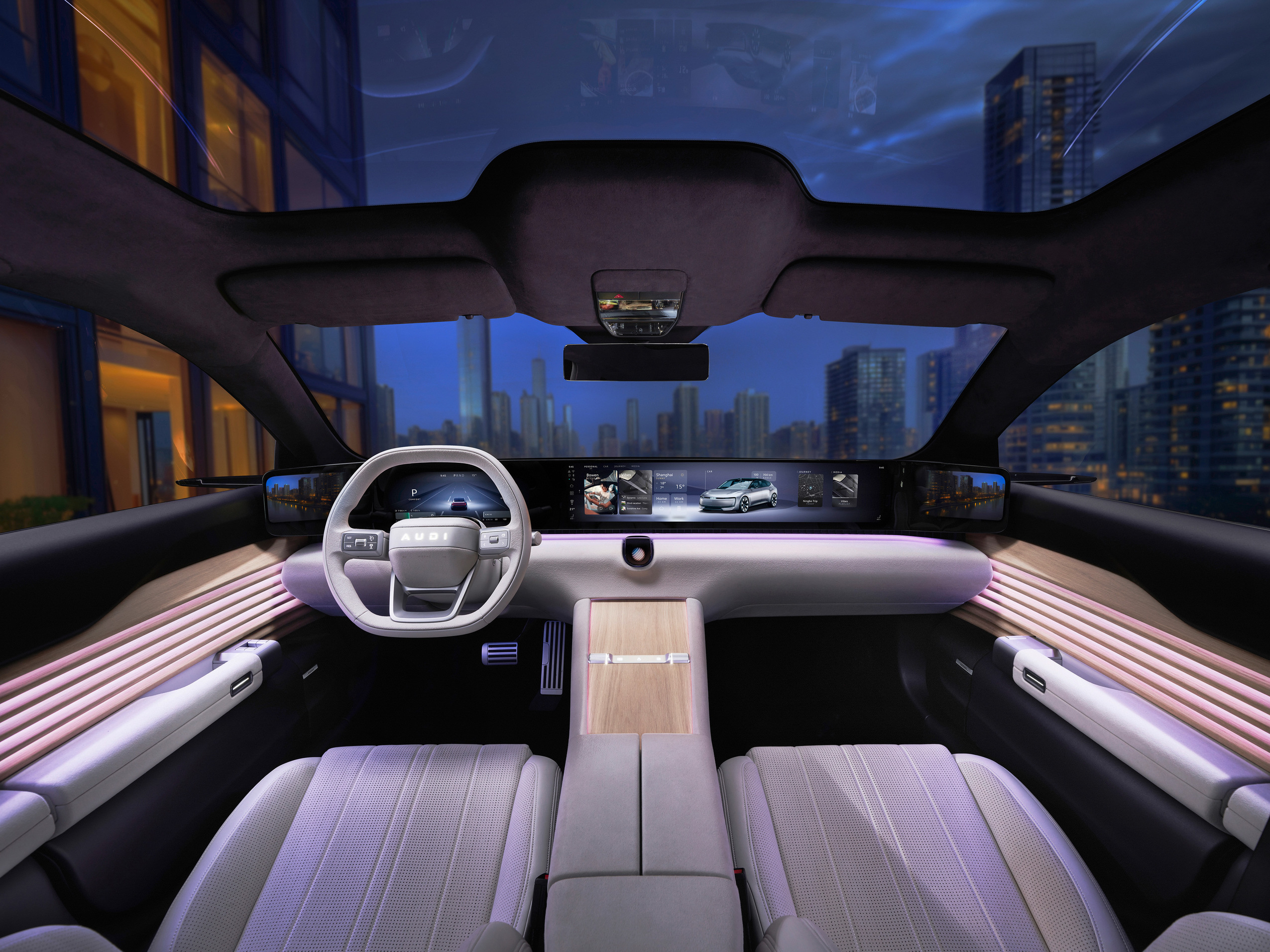 AUDI E concept, 2024 – Interior