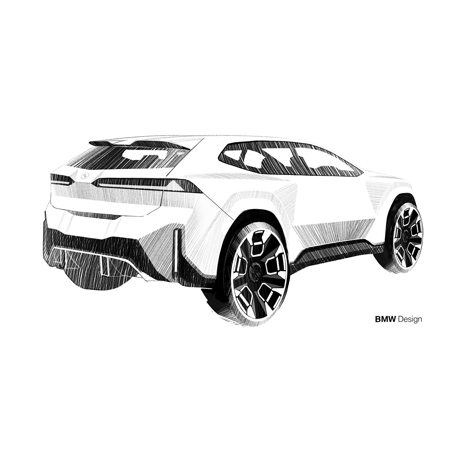 BMW Vision Neue Klasse X Concept, 2024 – Design Sketch