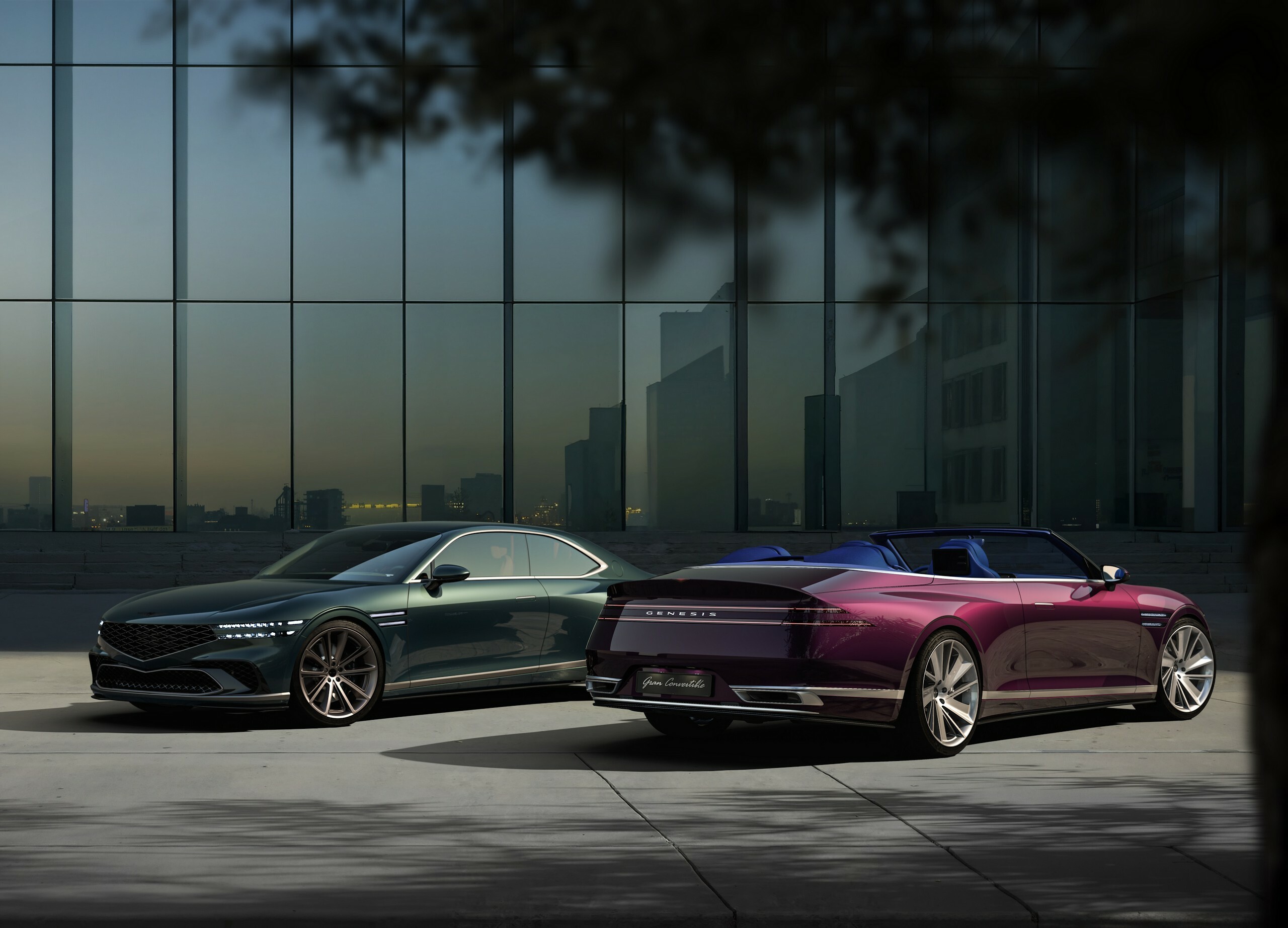 Genesis X Gran Coupe and Convertible Concepts, 2025