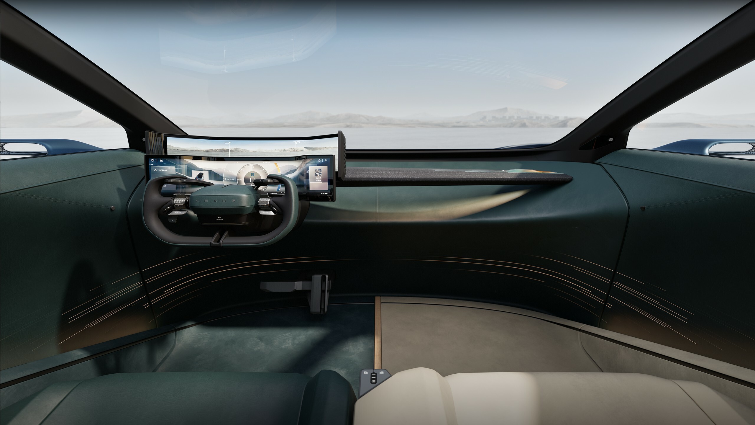 Lexus LS Coupe Concept, 2025 – Interior
