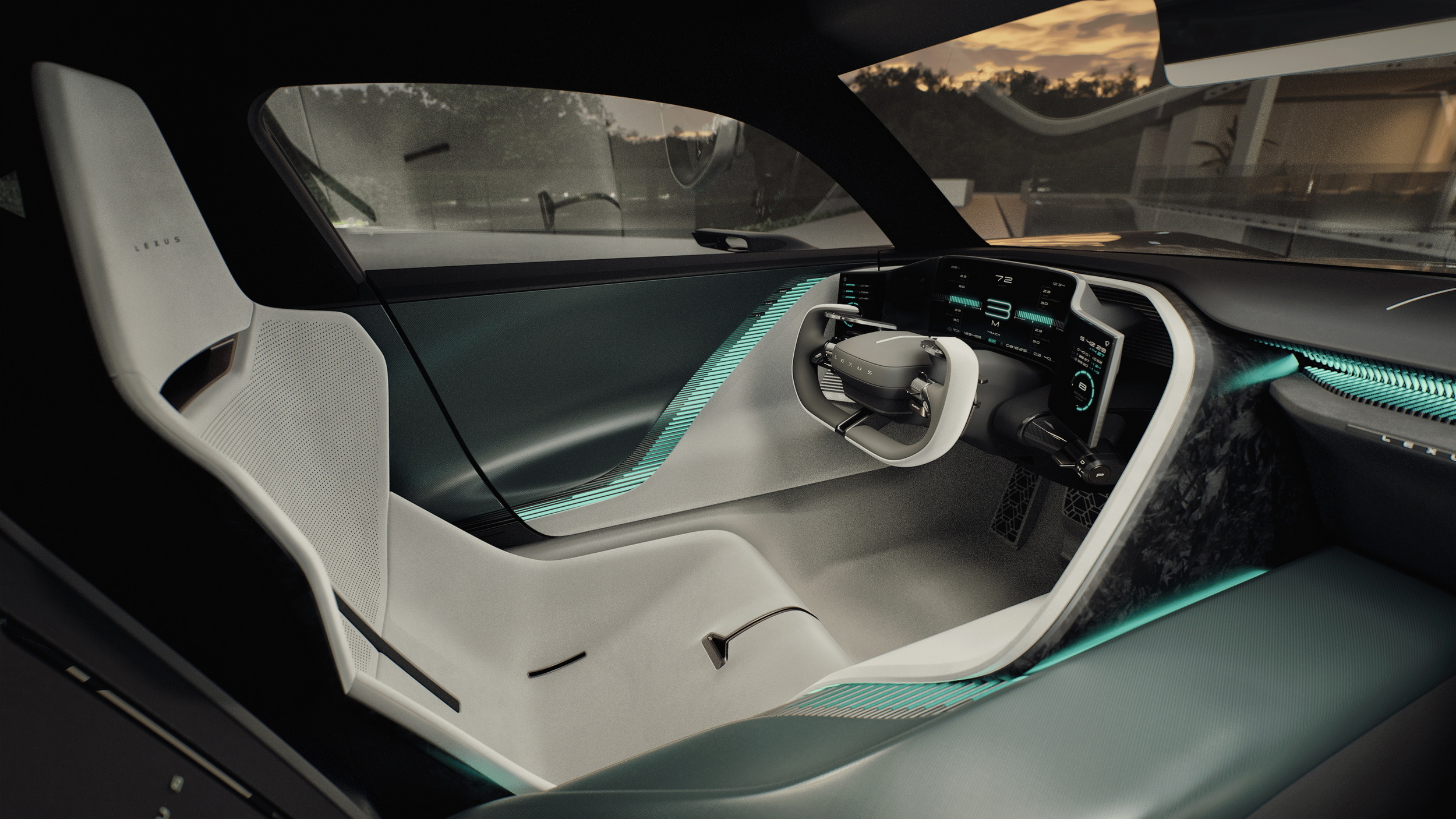 Lexus Sport Concept, 2025 – Interior