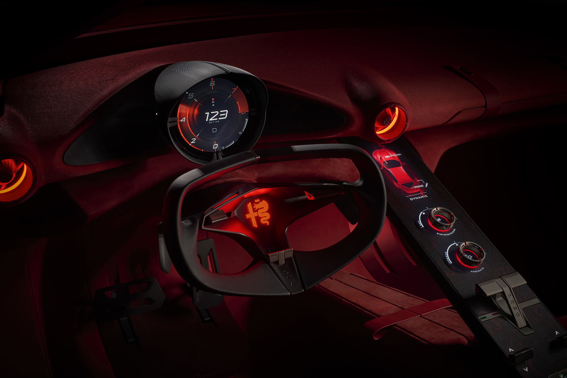 Alfa Romeo Cuorerosso Concept, 2026 – Interior