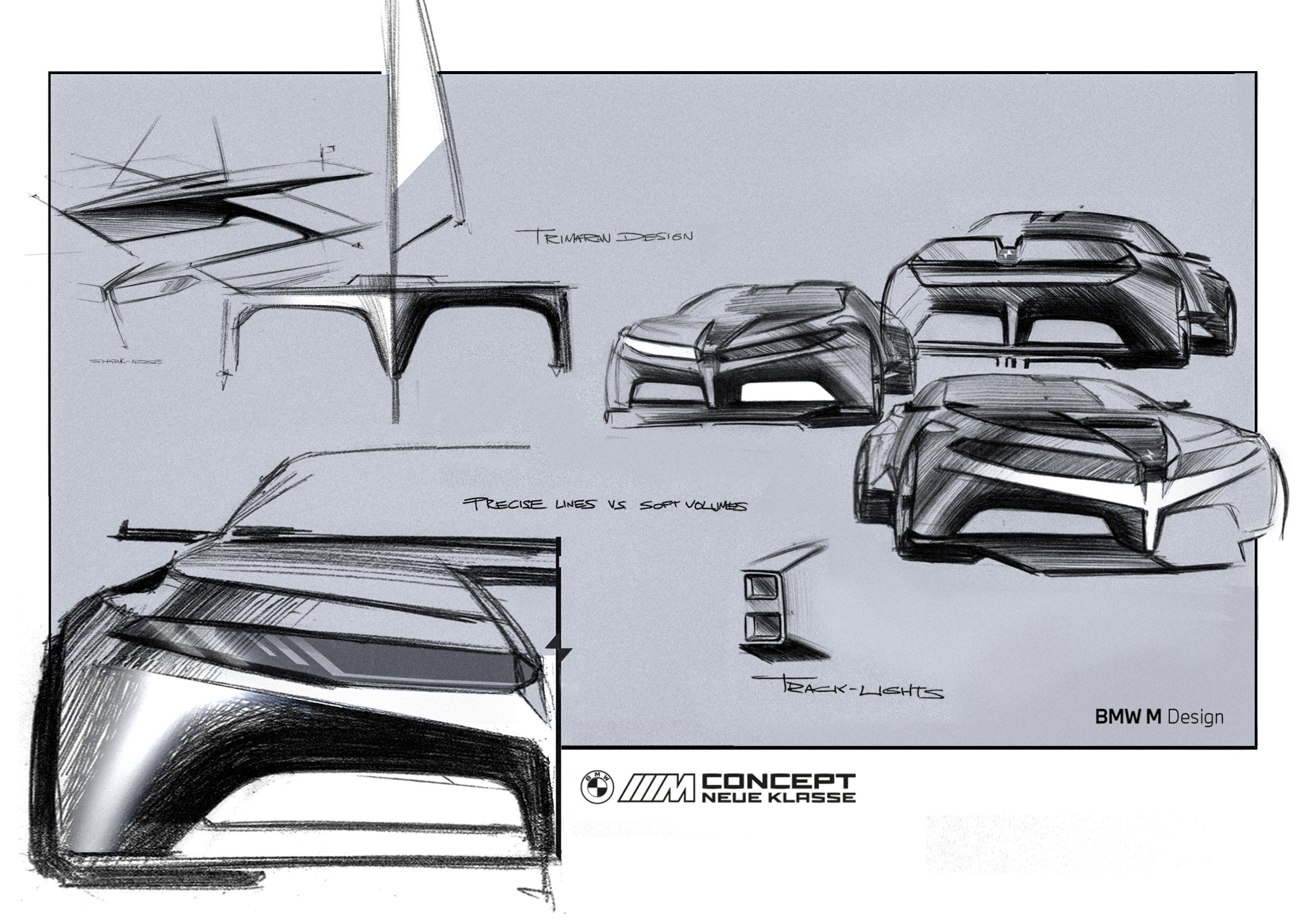 BMW M Concept Neue Klasse, 2026 – Design Sketch
