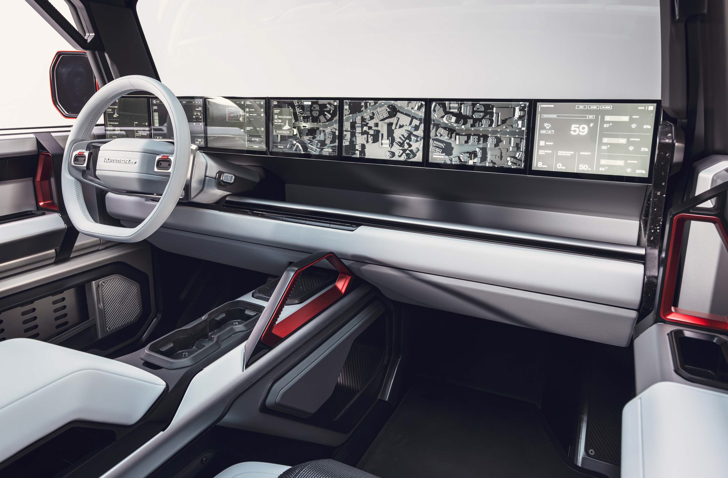 GMC HUMMER X Truck Concept, 2026 – Interior