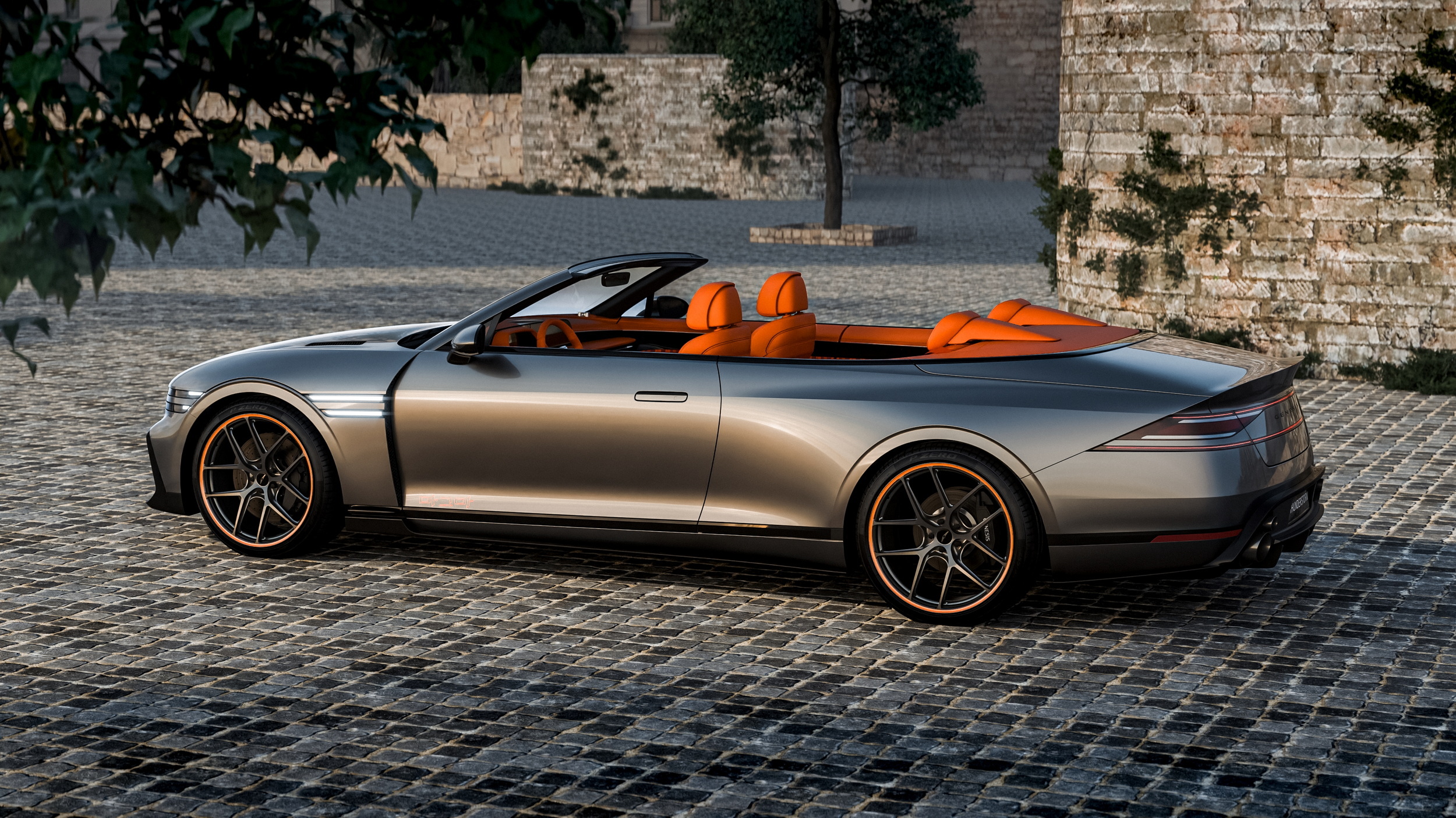 Genesis X Gran Convertible Liquid Titanium Concept, 2026