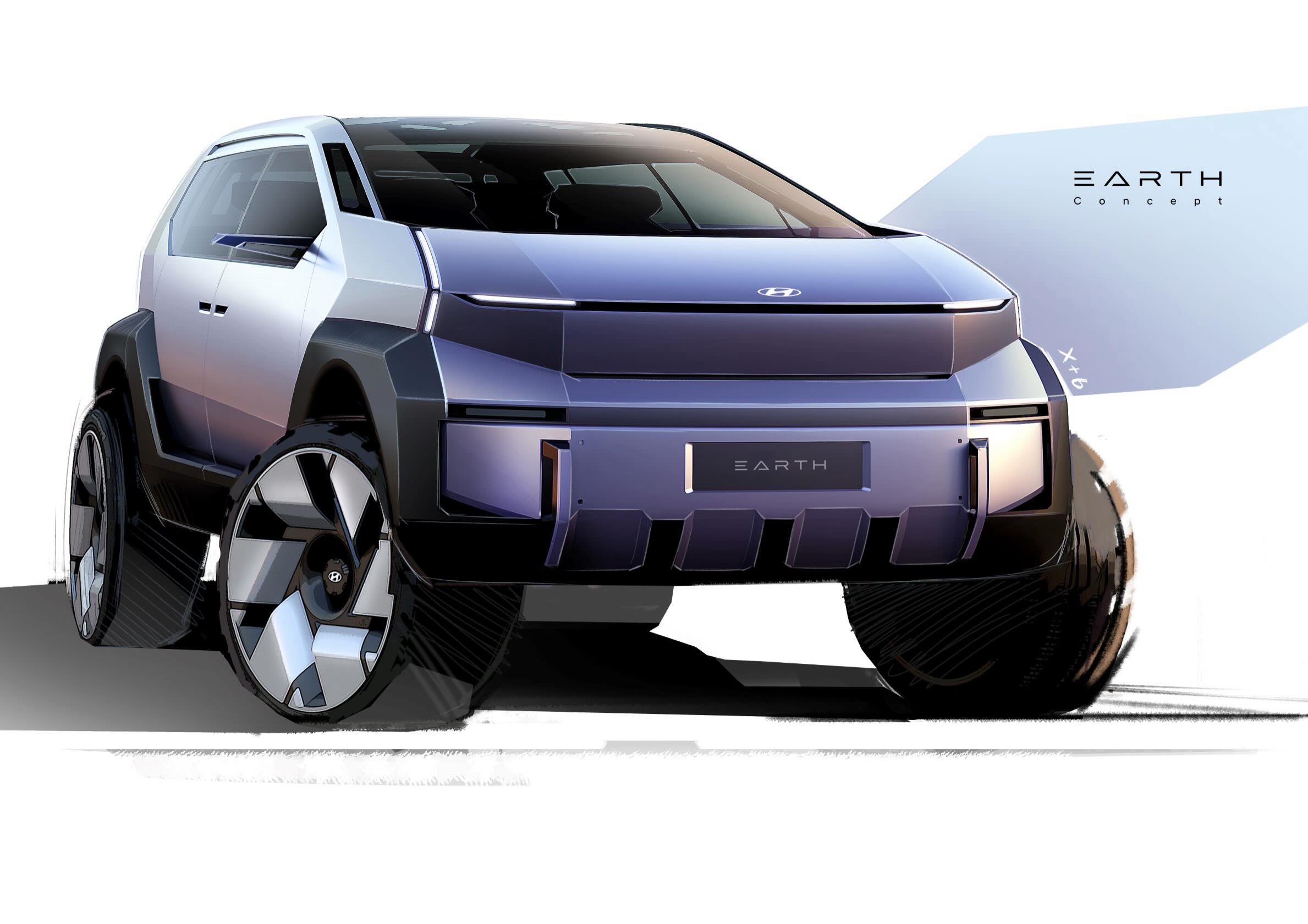 Hyundai Earth Concept, 2026 – Design Sketch