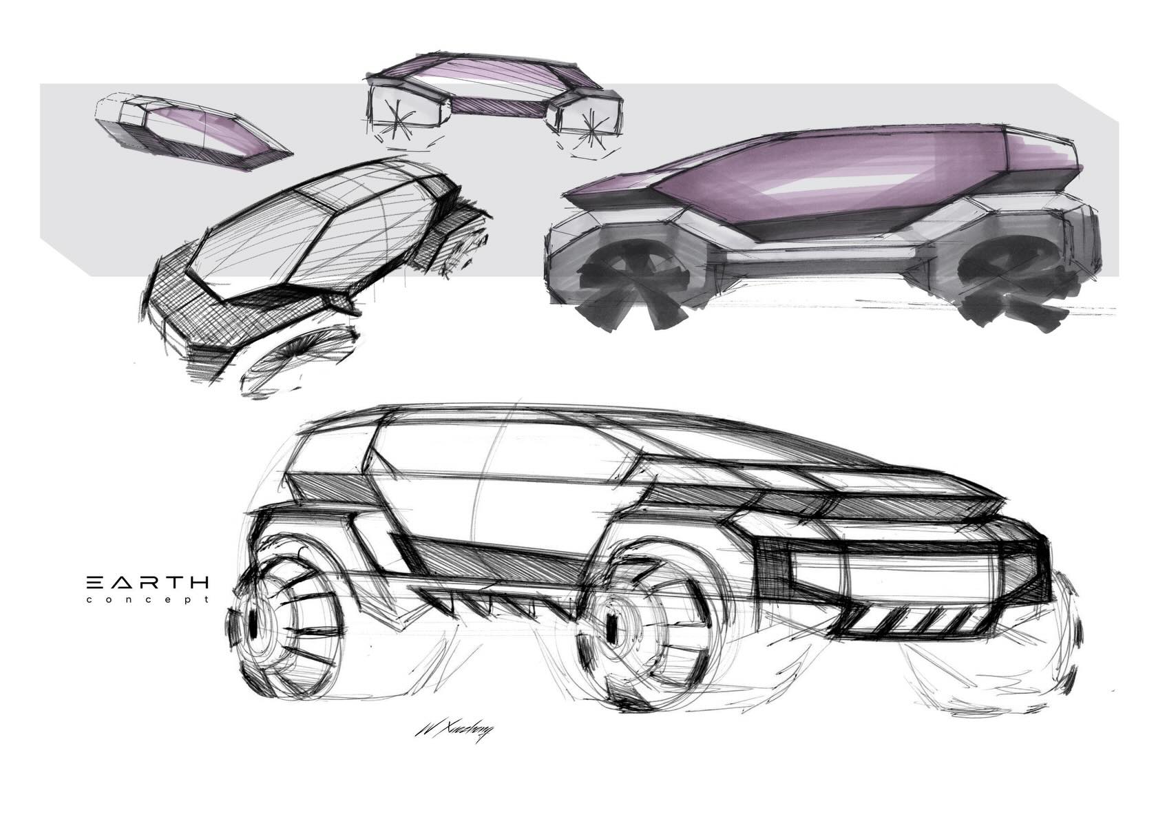 Hyundai Earth Concept, 2026 – Design Sketch