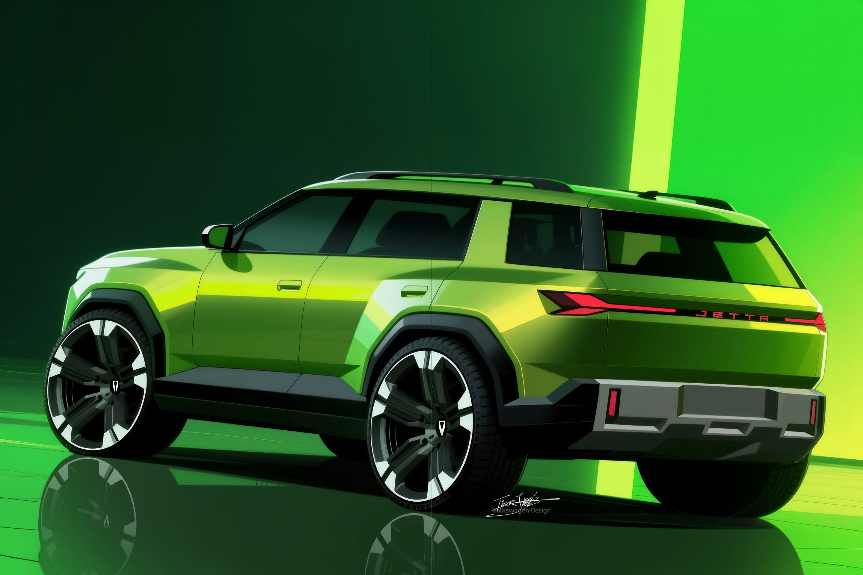 Jetta X Concept, 2026 – Design Sketch
