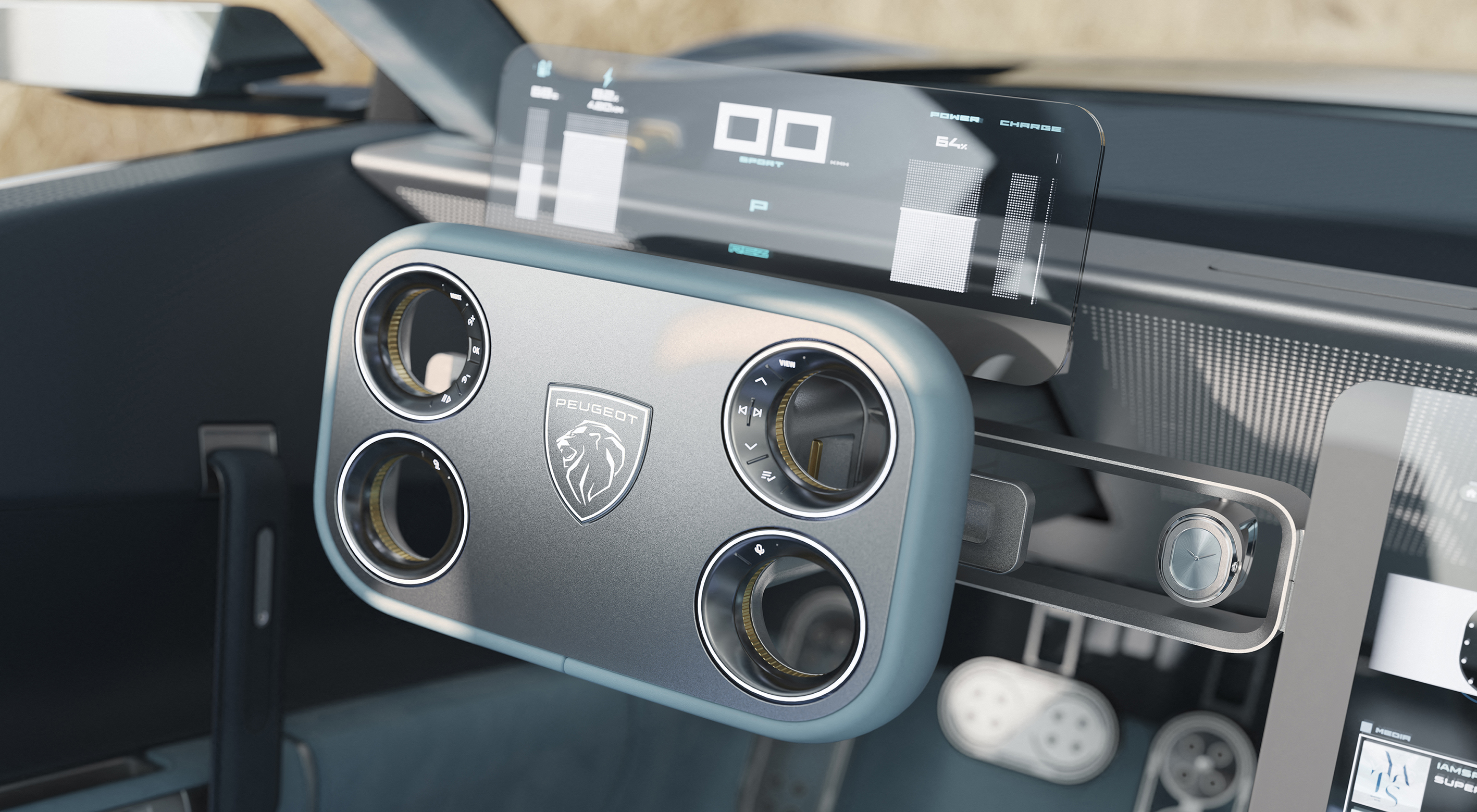 Peugeot RCZ Vision Concept, 2026 – Interior