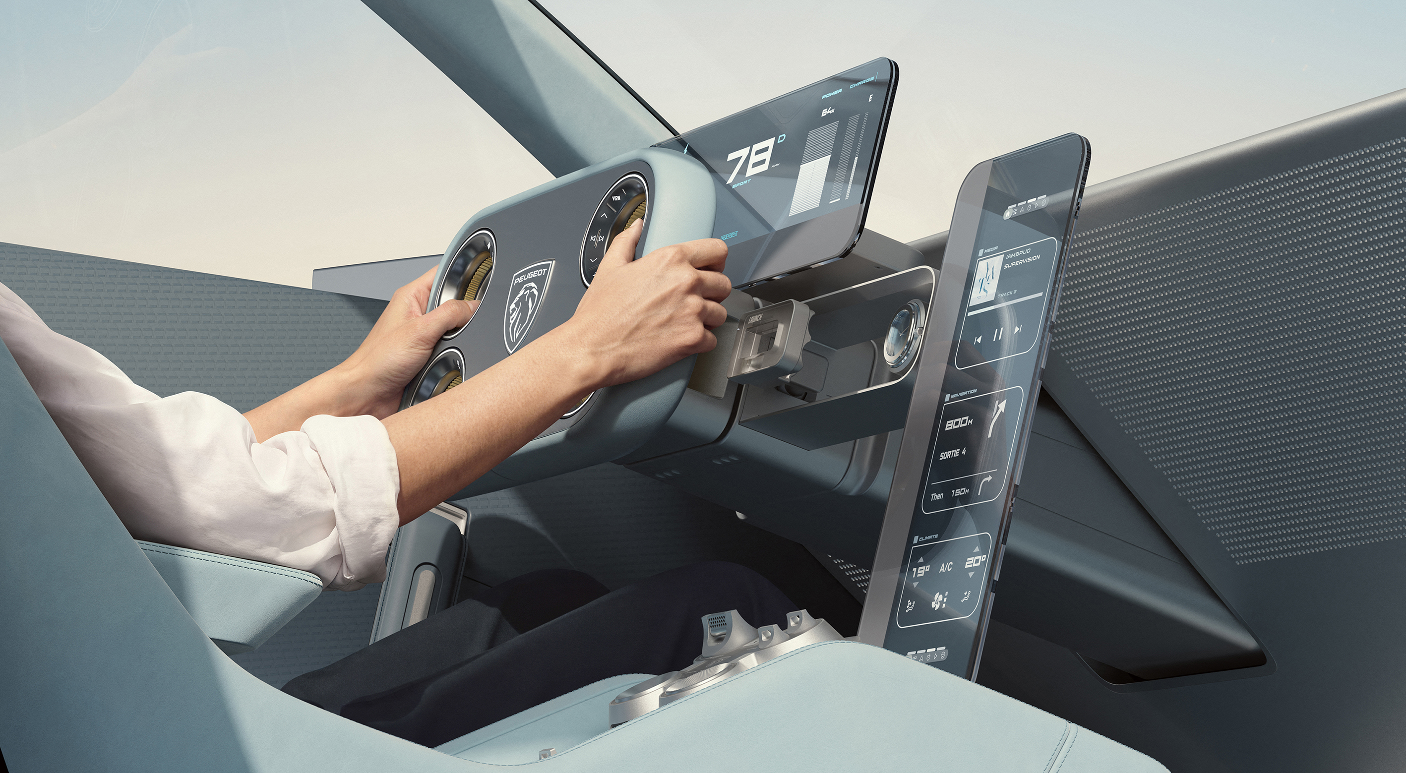 Peugeot RCZ Vision Concept, 2026 – Interior