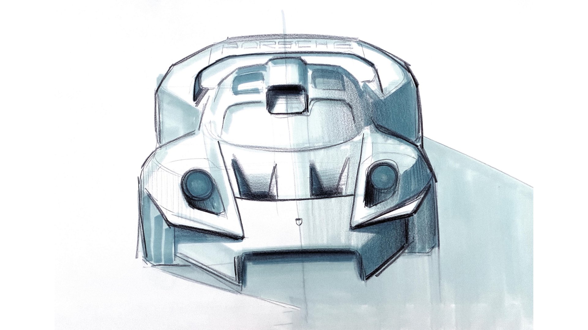 Porsche Mission S, Vision Model, 2026 – Design Sketch