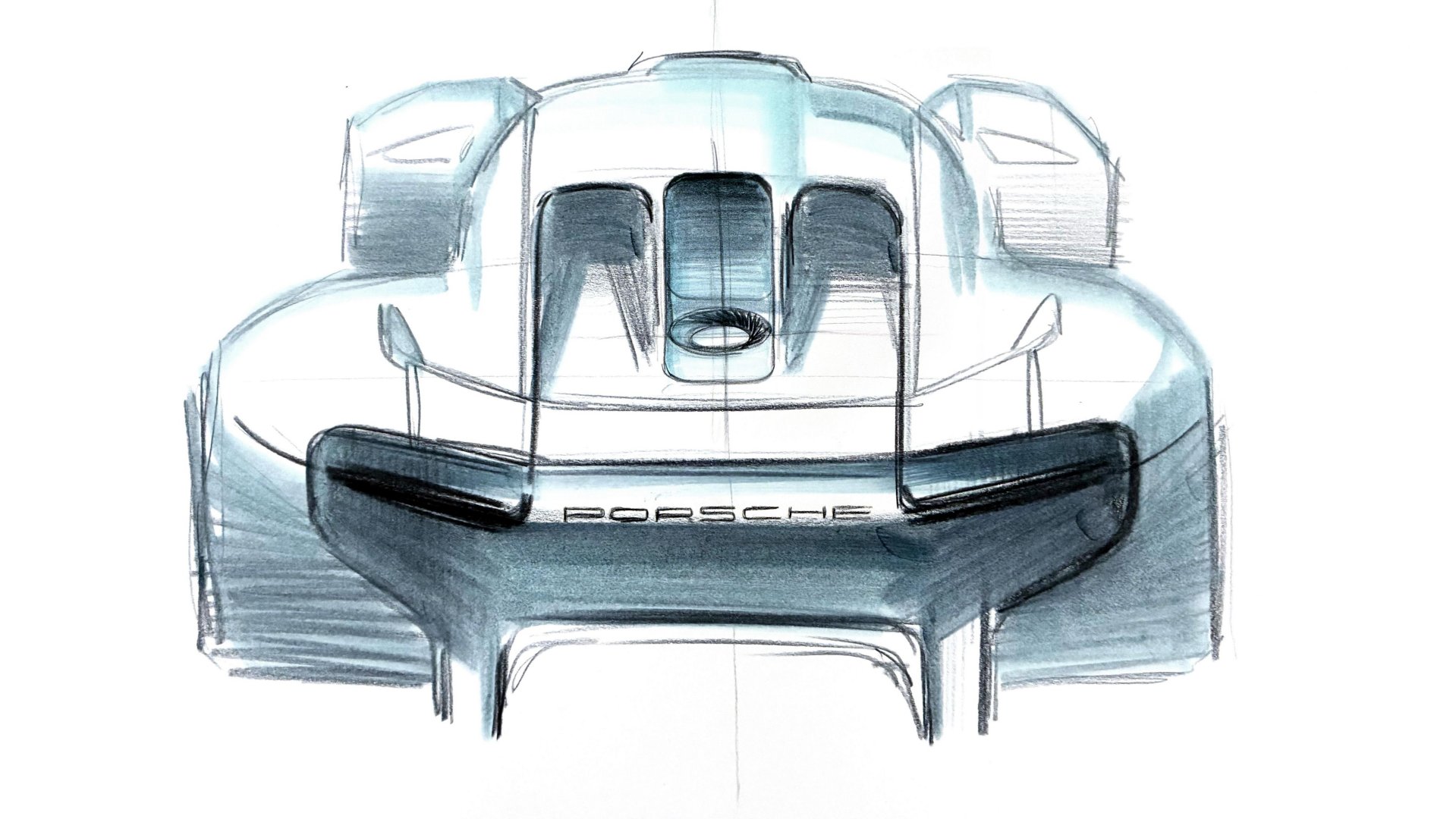 Porsche Mission S, Vision Model, 2026 – Design Sketch