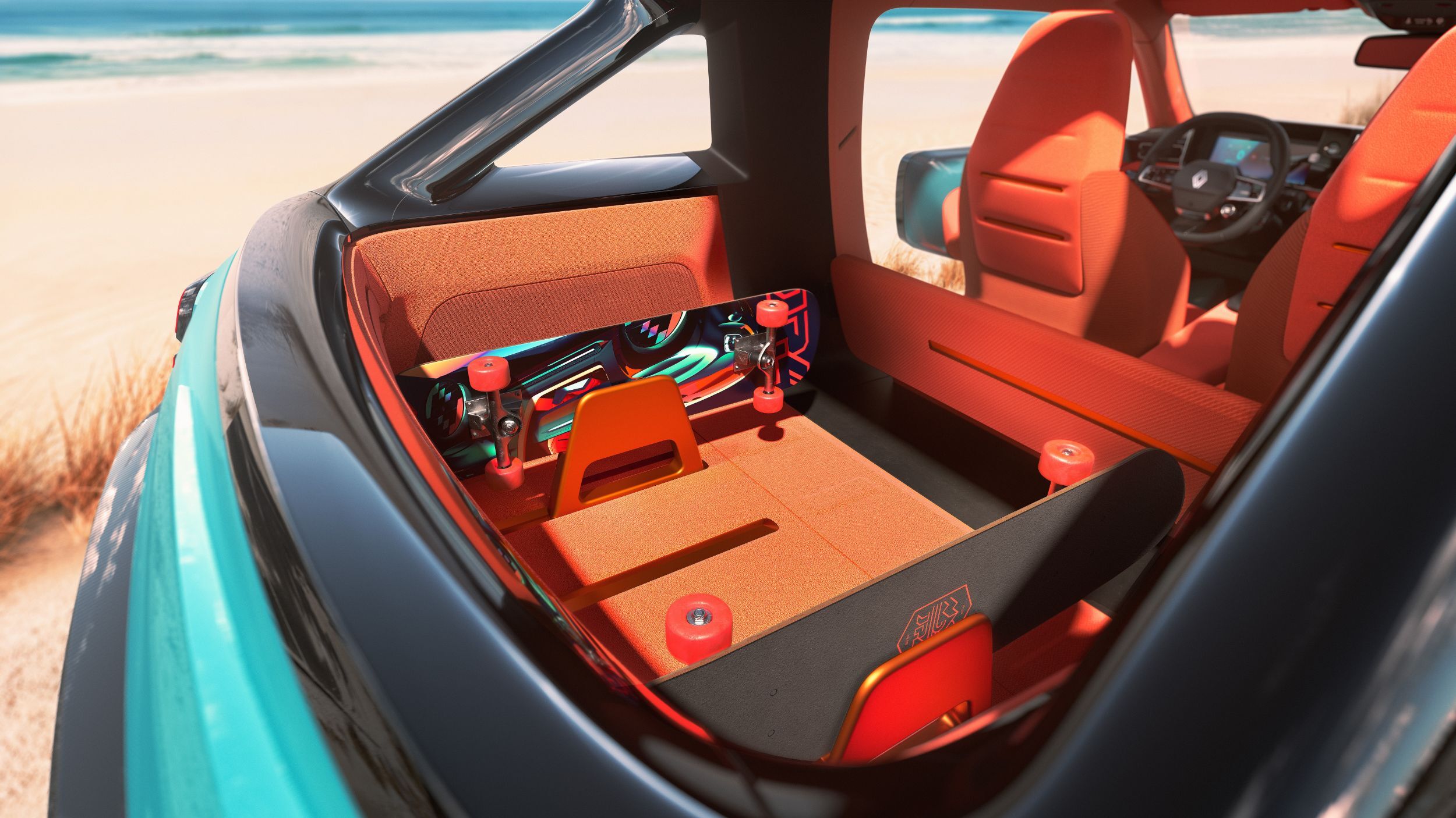 Renault R4 JP4x4 Concept, 2026 – Interior