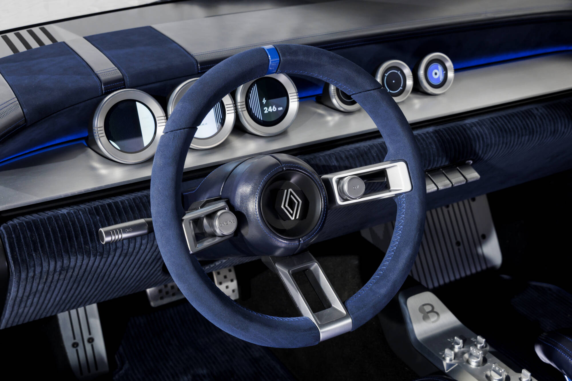 Renault 8 Gordini Concept, 2026 – Interior