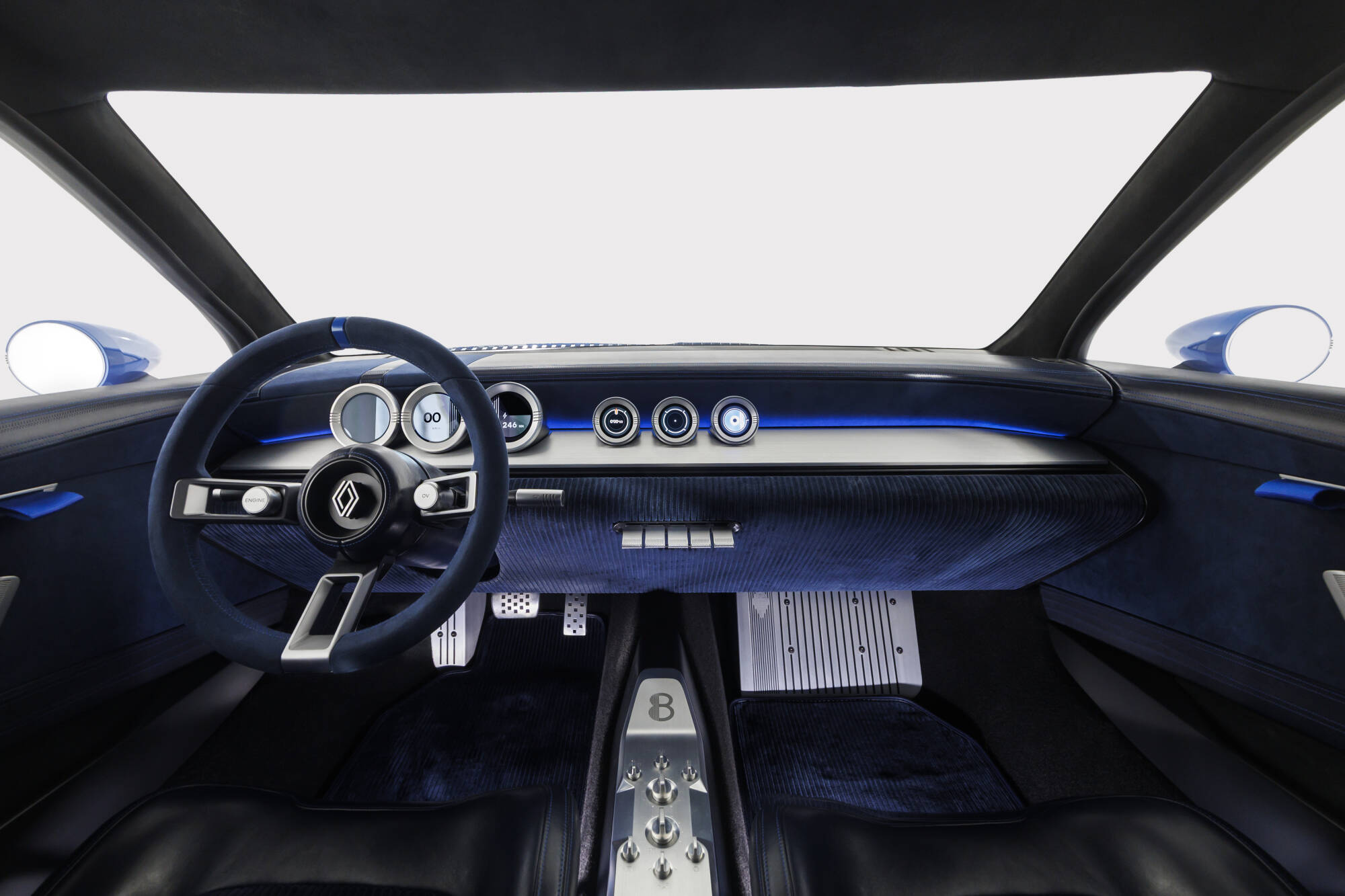 Renault 8 Gordini Concept, 2026 – Interior